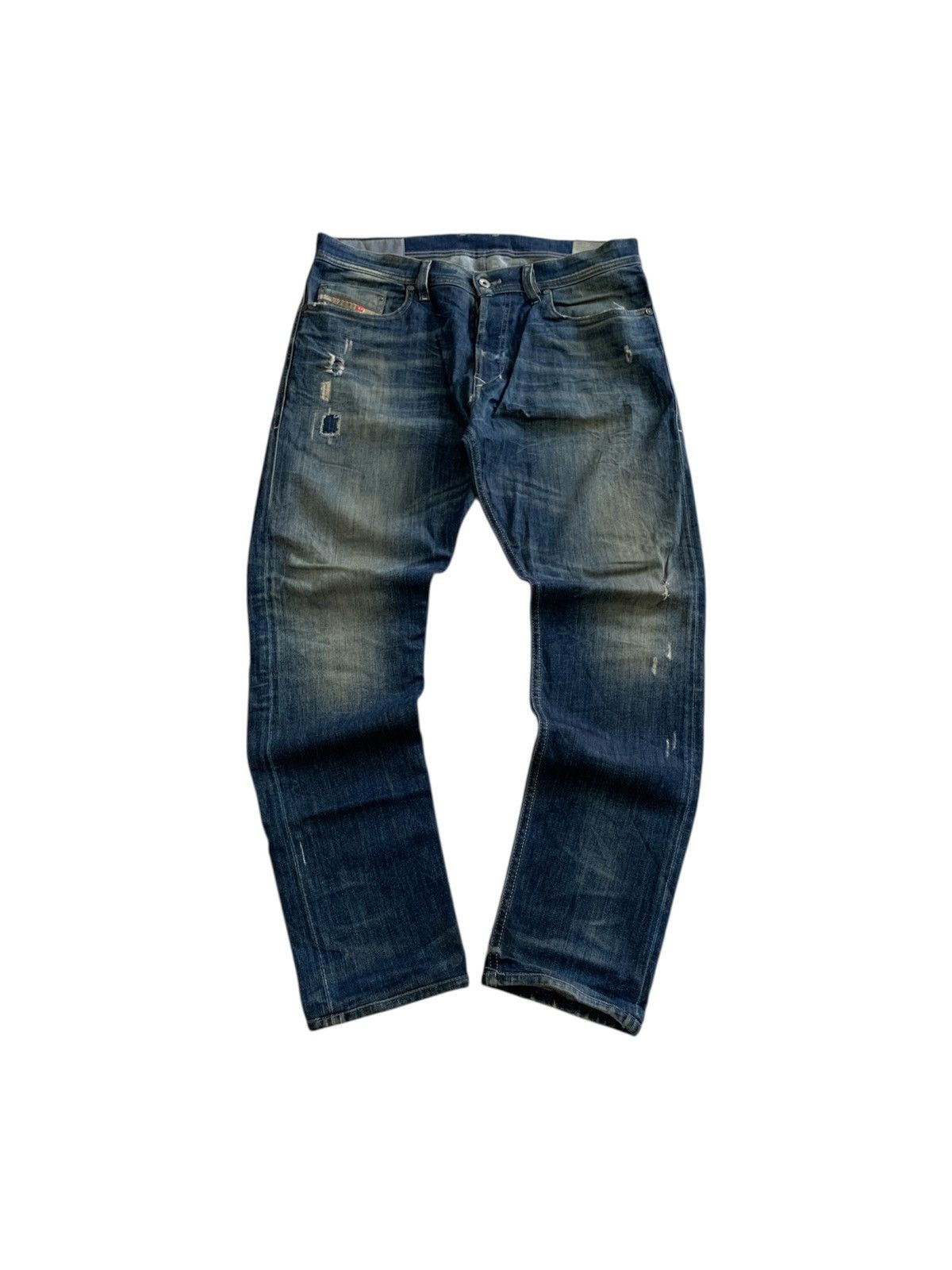Diesel Diesel Industry Tepphar Slim Carrot Faded Blue Jeans Size US 32 / EU 48 - 11 Thumbnail