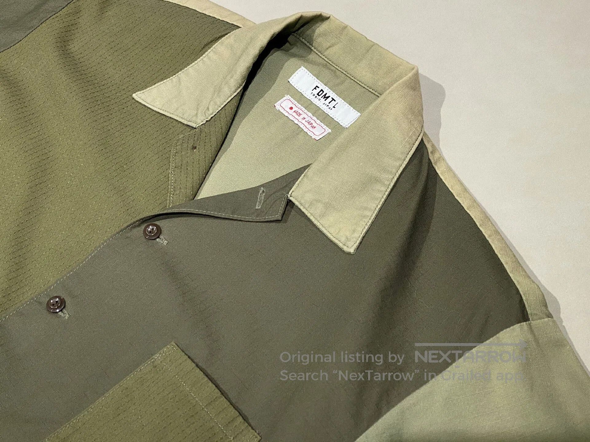 FDMTL FDMTL Military Green Patchwork Short. Size US M / EU 48-50 / 2 - 4 Thumbnail