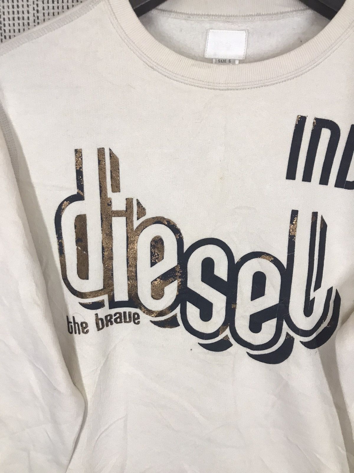 Diesel ‼️DIESEL SPELL OUT SWEATSHIRT NICE DESIGN‼️ Size US S / EU 44-46 / 1 - 2 Thumbnail
