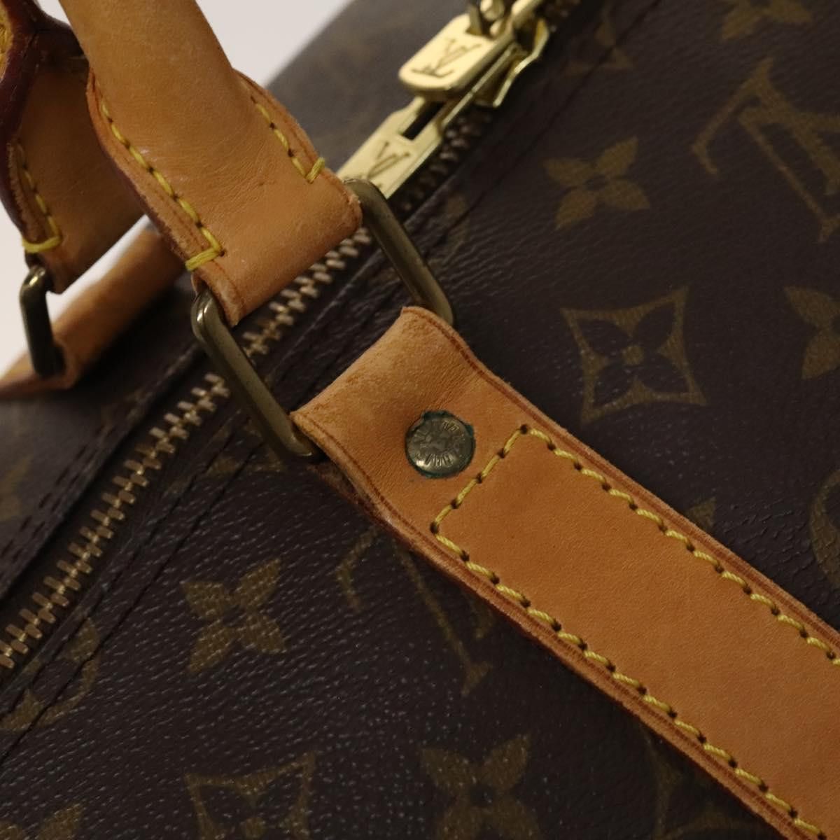 Louis Vuitton LOUIS VUITTON Monogram Keepall 55 Boston Bag M41424 Size ONE SIZE - 10 Thumbnail