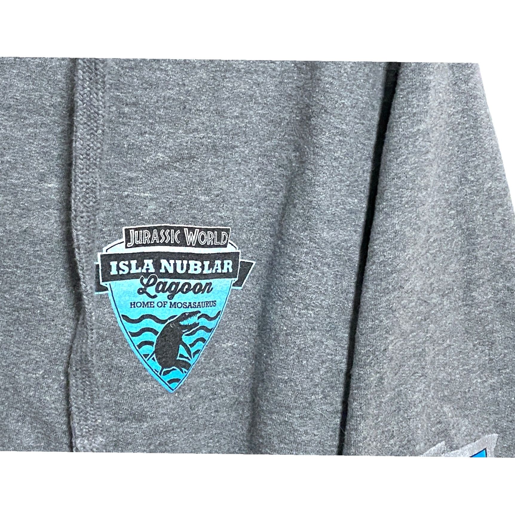 Vintage VINTAGE Jurassic World Universal Studios Isla Nubar Mosasaurus Zip Jacket Hoodie Mens S Size US S / EU 44-46 / 1 - 5 Thumbnail