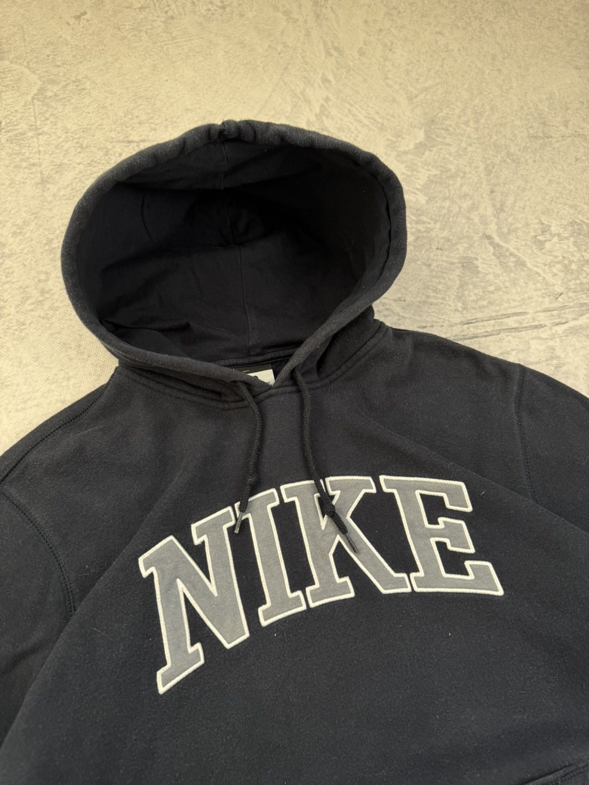 Nike × Vintage NIKE VINTAGE CENTER LOGO OVERSIZE BOXY HOODIE Size US L / EU 52-54 / 3 - 3 Thumbnail