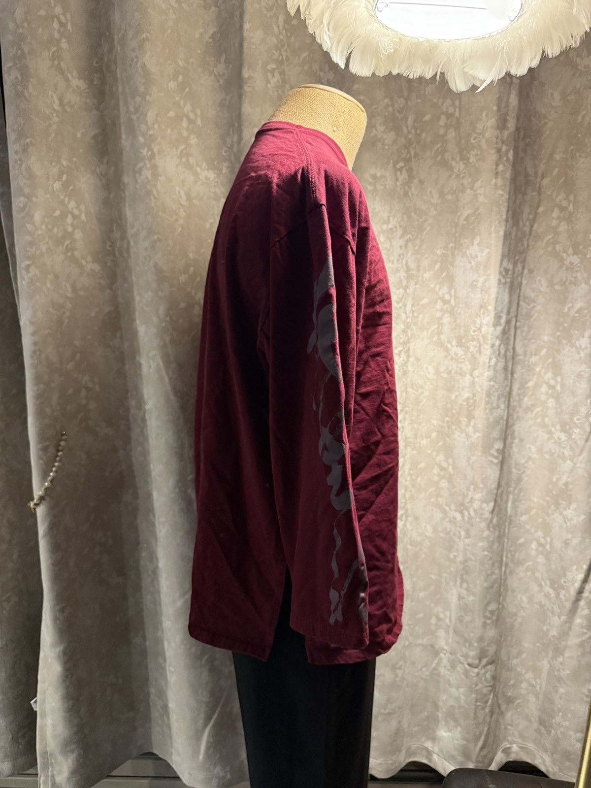 Other HUSENJI Long Sleeve Graphic Tee Bold Streetwear Vibe Size US M / EU 48-50 / 2 - 6 Thumbnail