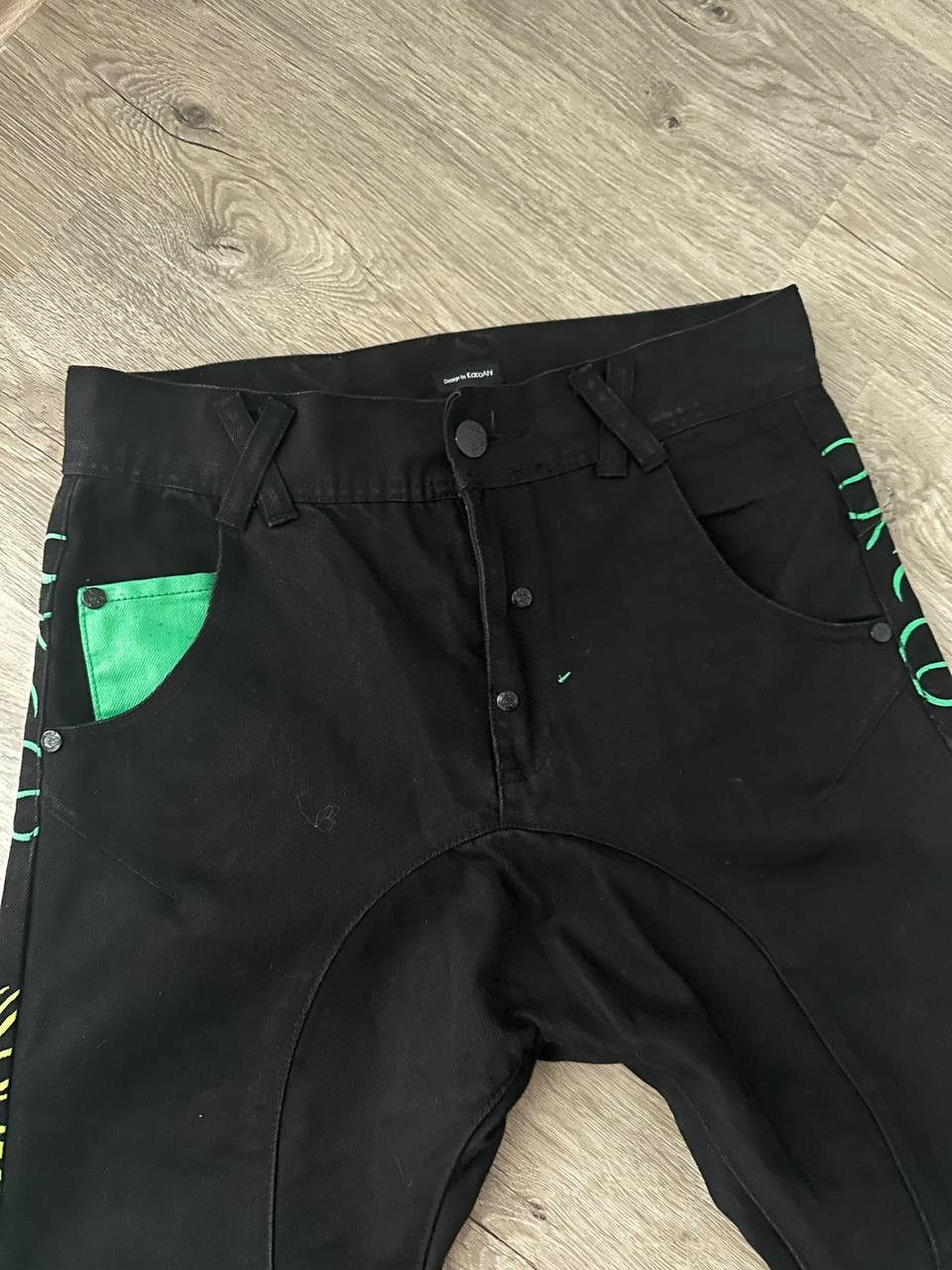 Christian Audigier × Ed Hardy × Vintage Vintage Ed Hardy Christian Audigier Style Pants Size US 30 / EU 46 - 14 Thumbnail