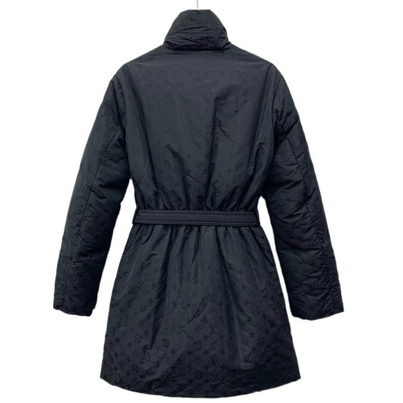 Louis Vuitton Louis Vuitton Black logo print full print zipper long slee Size XXS / US 00 / IT 34 - 2 Thumbnail