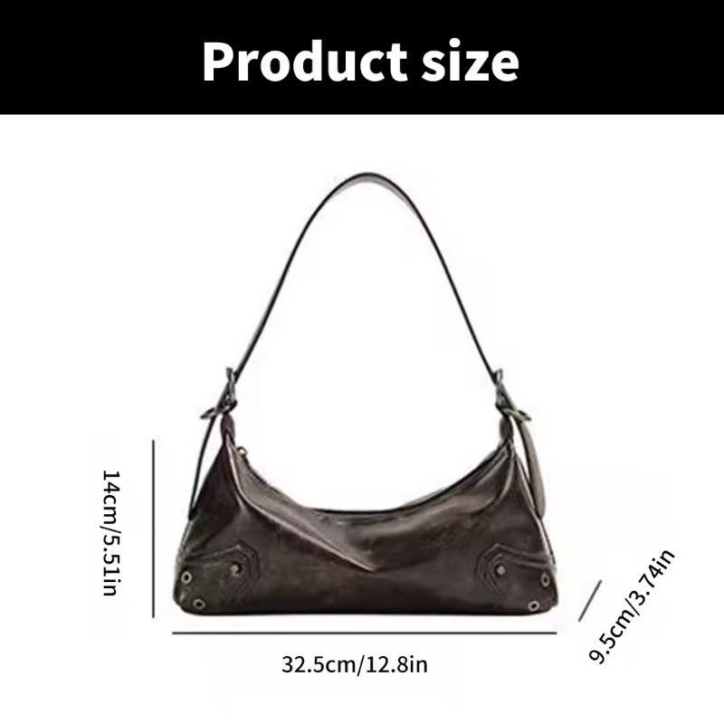 Japanese Brand PU Leather Small Shoulder Bag Size ONE SIZE - 9 Thumbnail