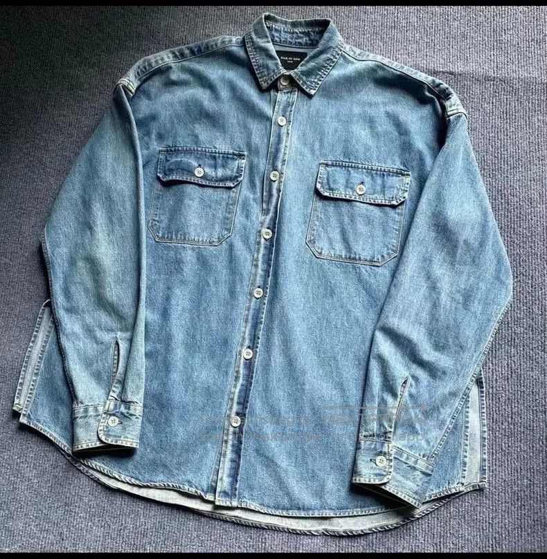 Fear of God Fear of God 5th Denim Shirt XS. Size US XS / EU 42 / 0 - 1 Thumbnail