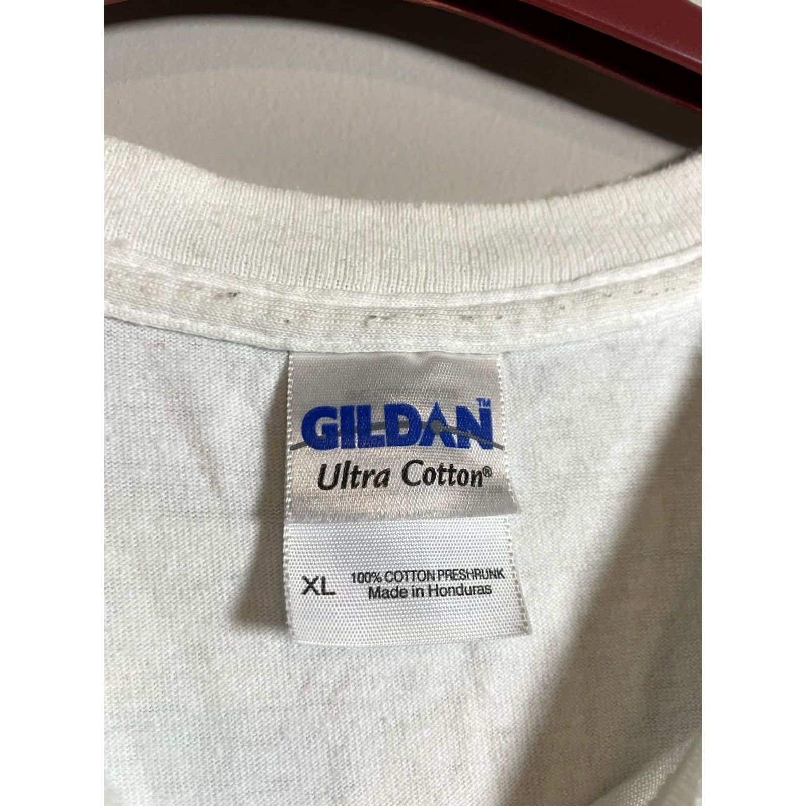 Gildan VINTAGE Street Rod Nationals Shirt Mens XL White Short Sleeve NSRA 43rd Louisville D435 Gildan T-Shirt Mens White Size US XL / EU 56 / 4 - 3 Thumbnail