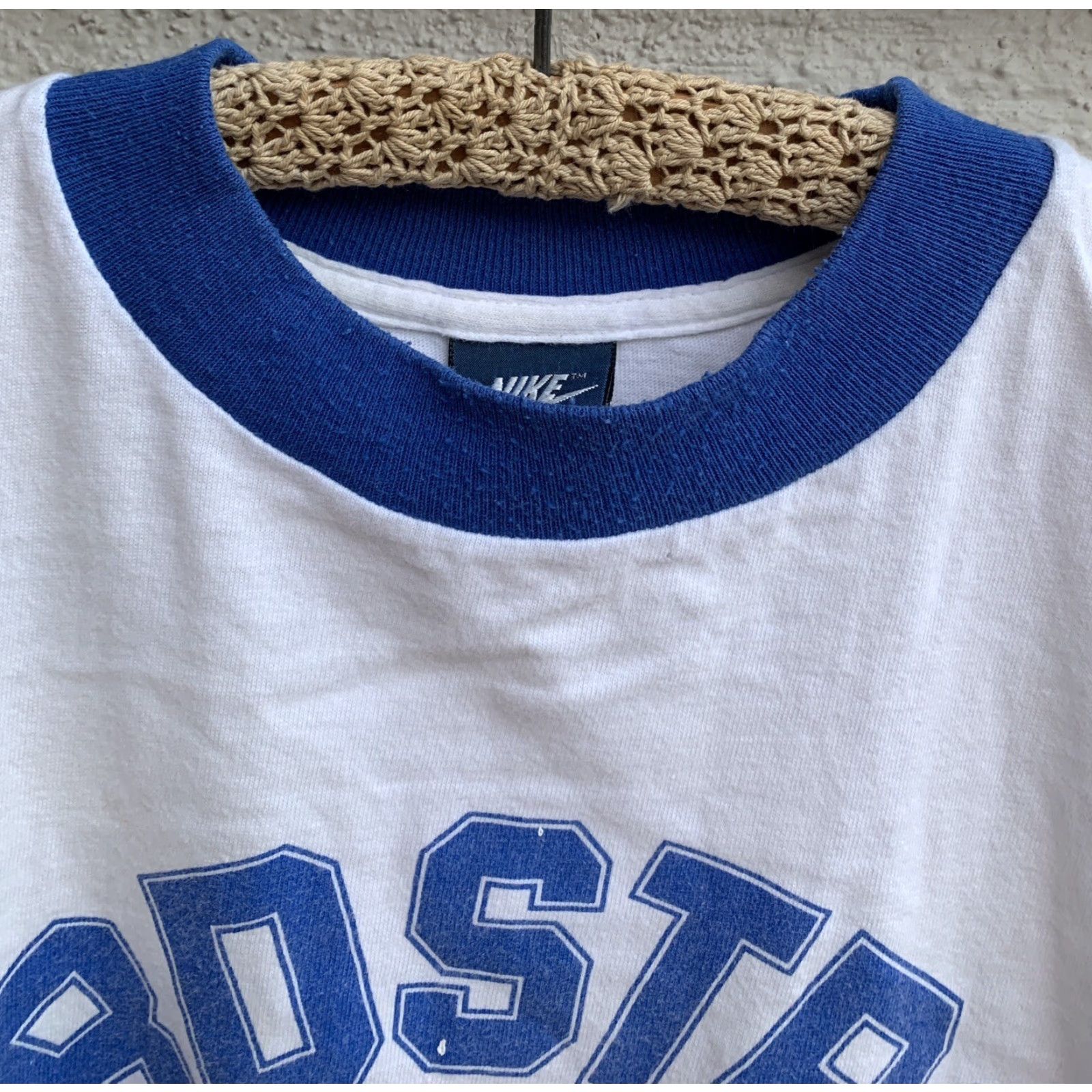 Nike VINTAGE Nike Nordstrom Beat The Bridge Run Seattle Ringer Tee T Shirt Size L Size US L / EU 52-54 / 3 - 7 Thumbnail