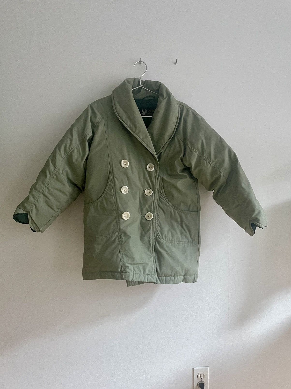 image of Vintage Shuang Yu Coat in Green, Women's (Size Small)