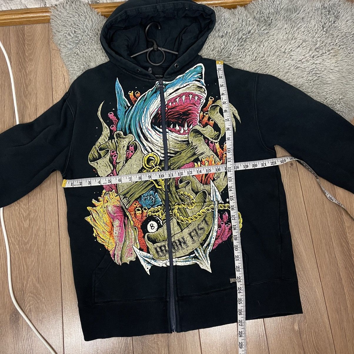 Iron Fist 🟤 Crazy Iron Fist Zip up Hoodie Japanese style y2k Ed hardy🟤 Size US XL / EU 56 / 4 - 7 Thumbnail