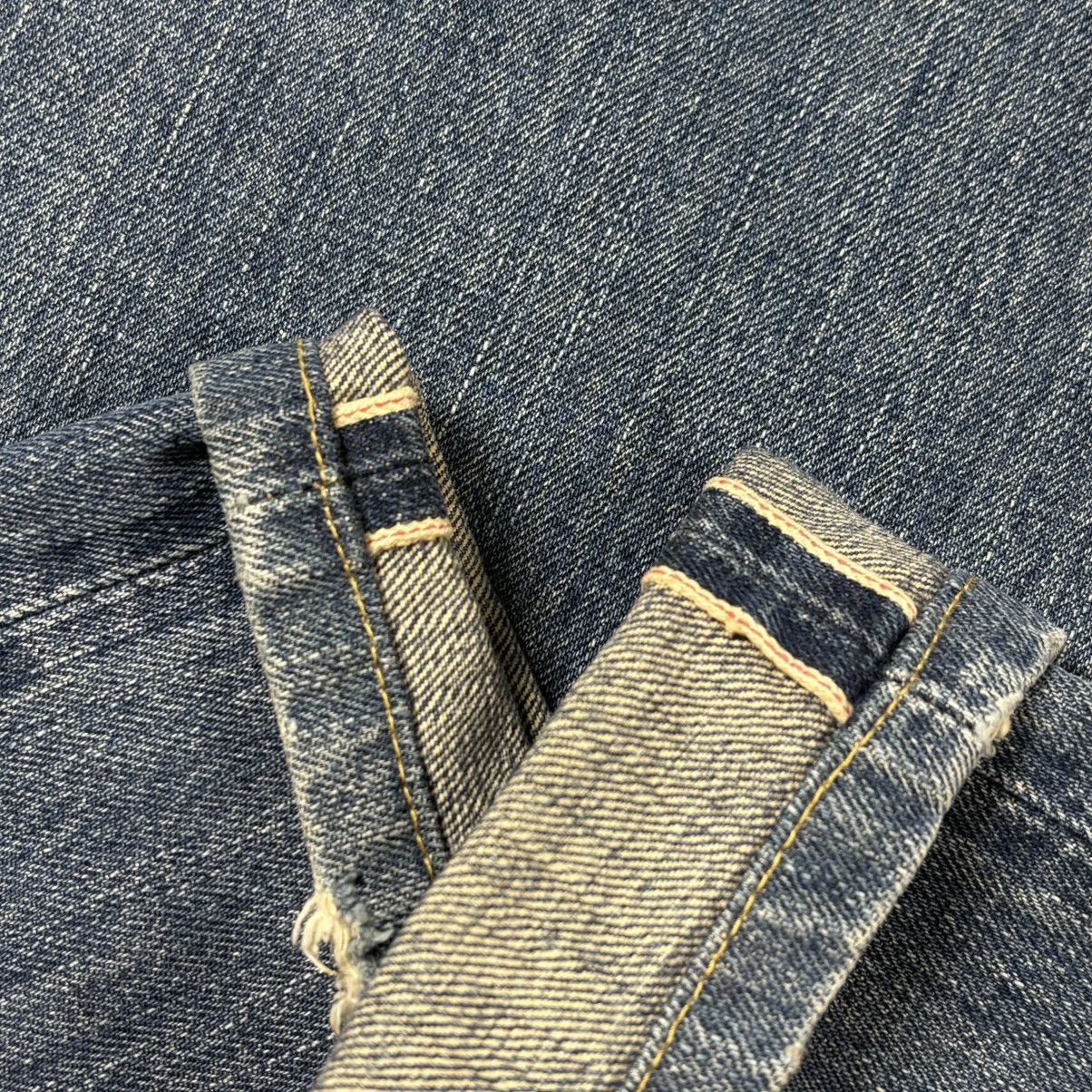 Levi's Made & Crafted Vintage Levi’s Reproduction 90’s Buckle Belt Big E Size US 33 - 6 Thumbnail