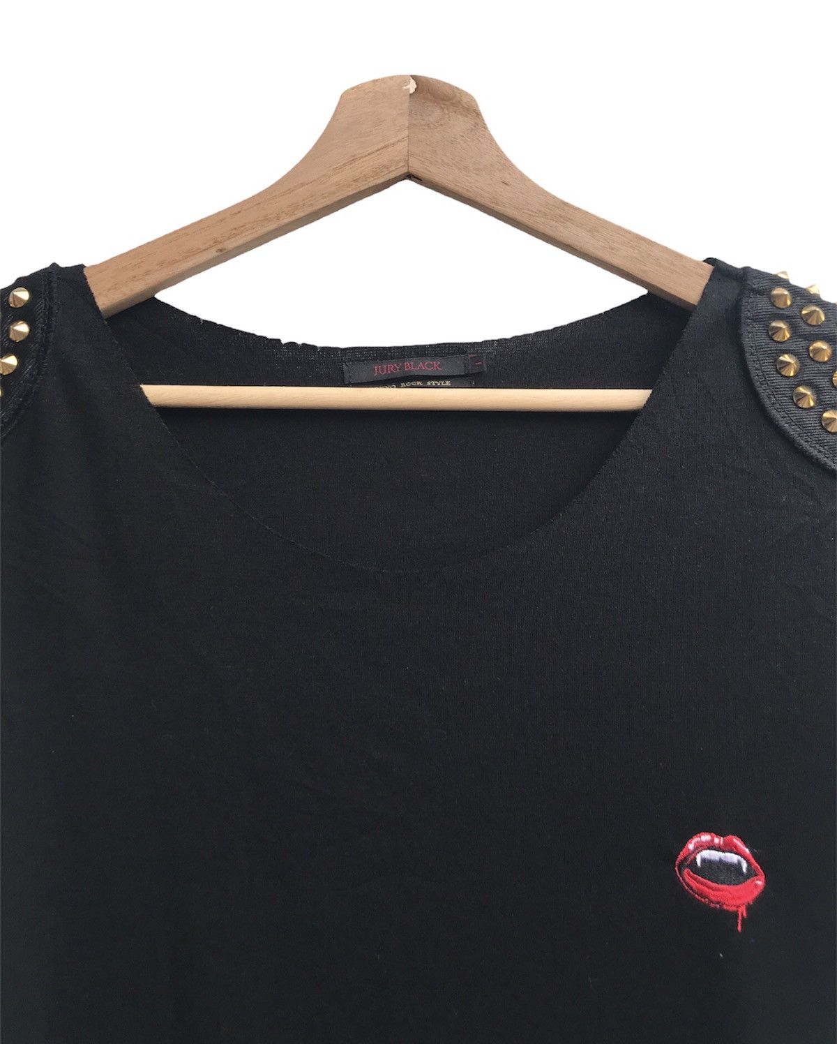If Six Was Nine × Japanese Brand × Seditionaries Jury Black Spike Punk T Shirt Size US S / EU 44-46 / 1 - 3 Thumbnail