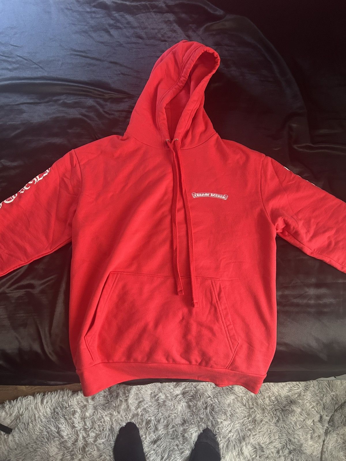 Chrome Hearts Chrome Hearts Red Hoodie Size US M / EU 48-50 / 2 - 2 Thumbnail