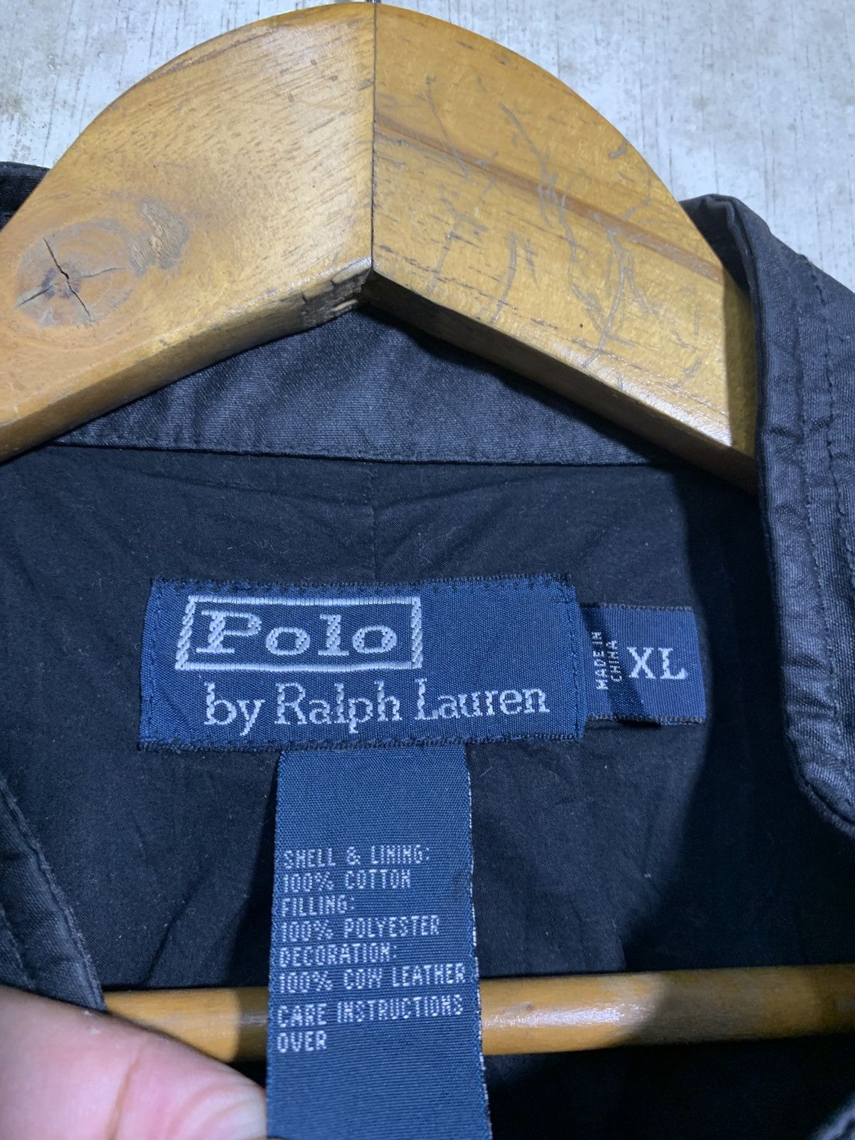 Polo Ralph Lauren 🔥POLO RL UTILITY VEST JACKETS LEATHER PARTS Size US XL / EU 56 / 4 - 9 Thumbnail