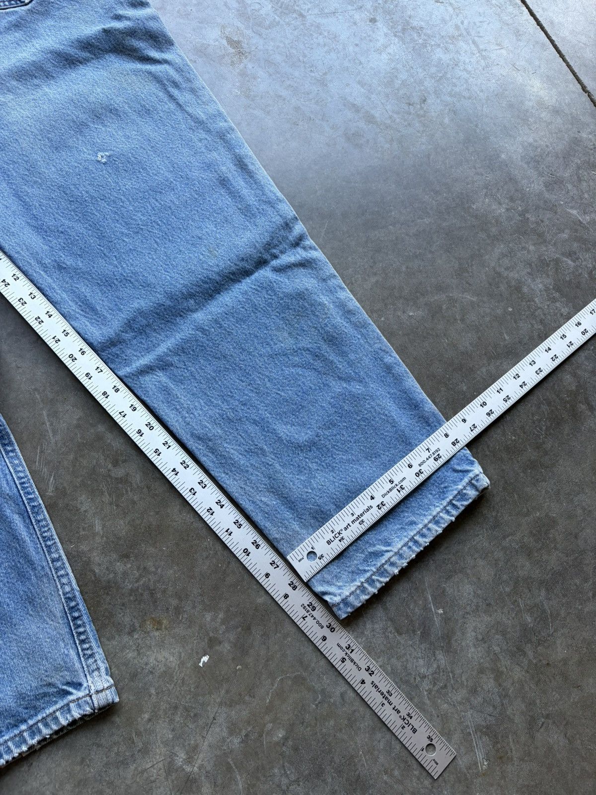 Carhartt Vintage Carhartt Light Wash Baggy Carpenter Workwear Denim Size US 38 / EU 54 - 6 Thumbnail