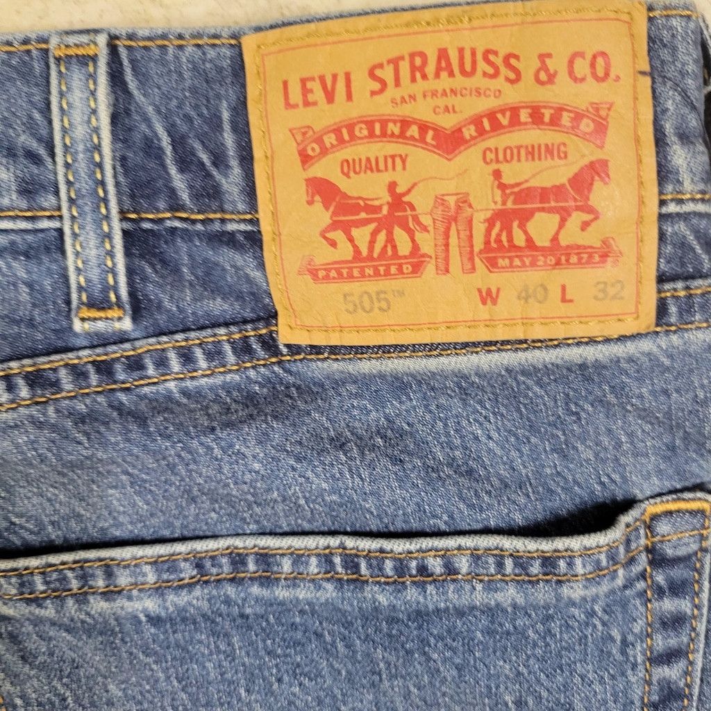 Levi's Levi's 505 Relaxed Straight Jeans Size 40/32 Men's Size US 40 / EU 56 - 7 Thumbnail