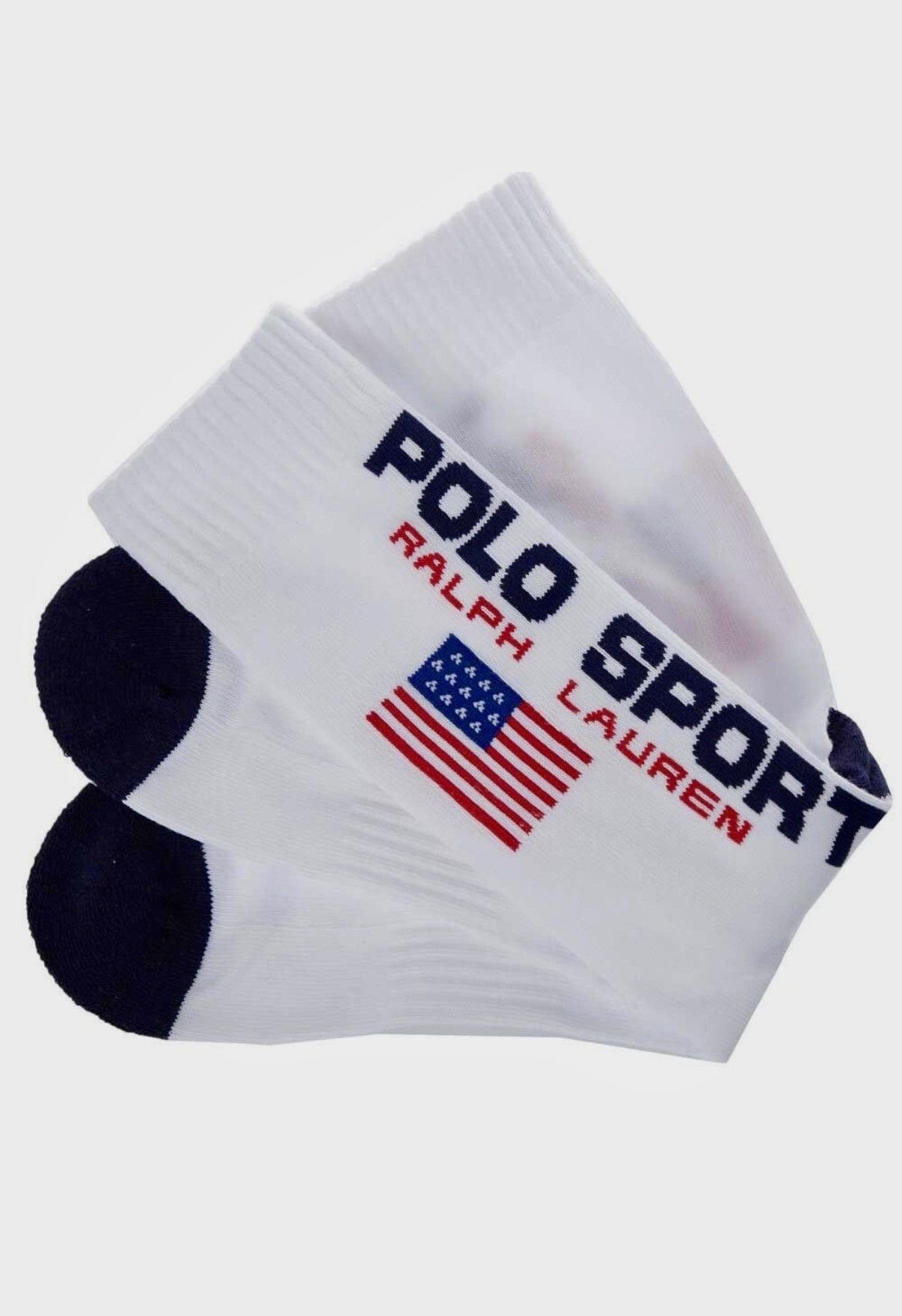 Polo Ralph Lauren Polo Sport Ralph Lauren Classic Logo Athletic Crew Socks Size ONE SIZE - 5 Thumbnail