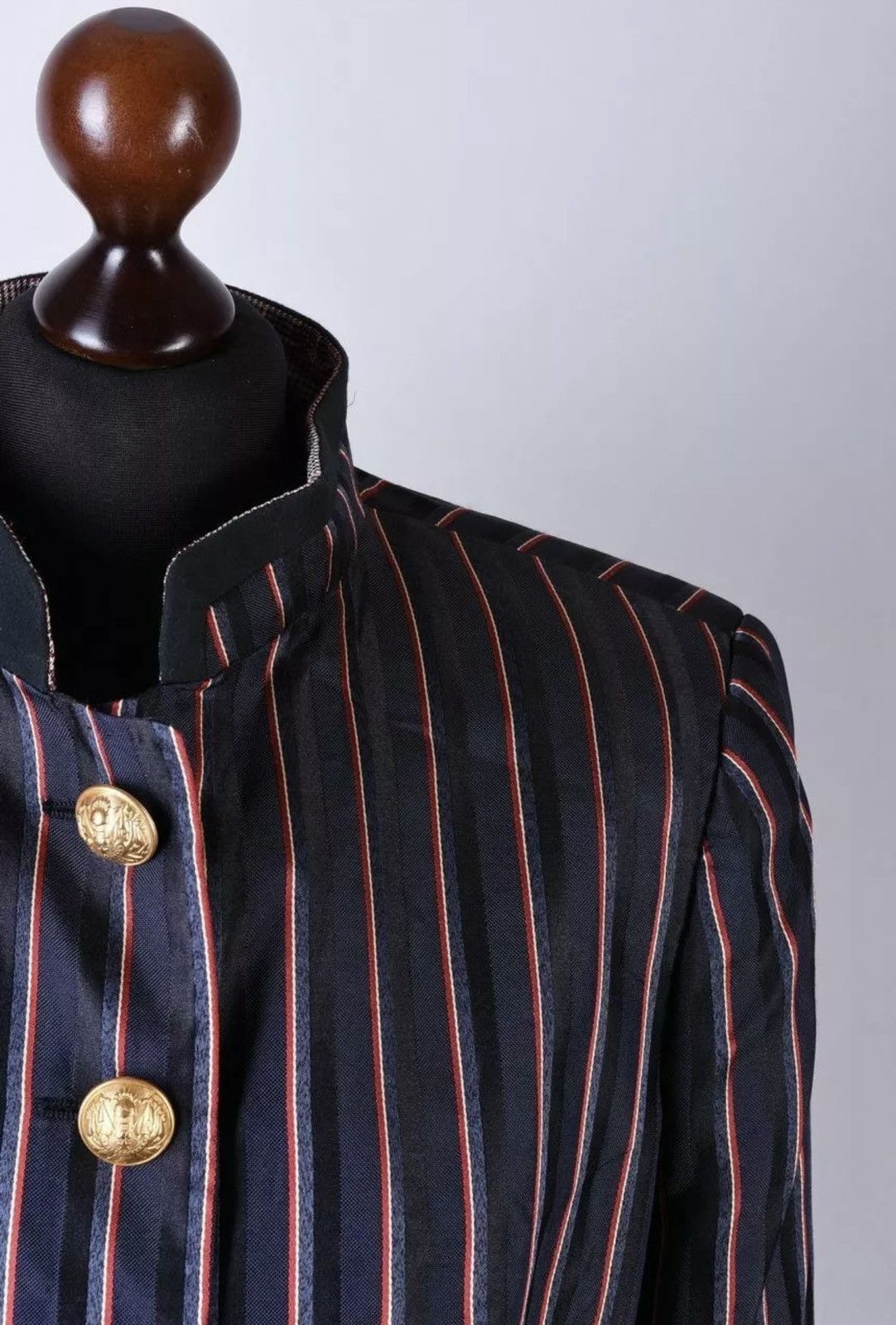 Other Ladies Onorati Classic Striped Blazer Jacket Size XXL Size XL / US 12-14 / IT 48-50 - 2 Thumbnail