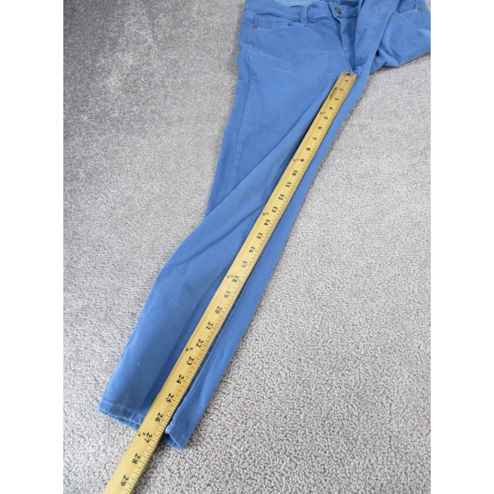 Paige Paige Pants Womens 29 Kylie Crop Light Blue Cotton Skinny * Pants Cropped Women 29 Blue Cotton Spandex Paige Skinny Womens Size 29" - 5 Thumbnail
