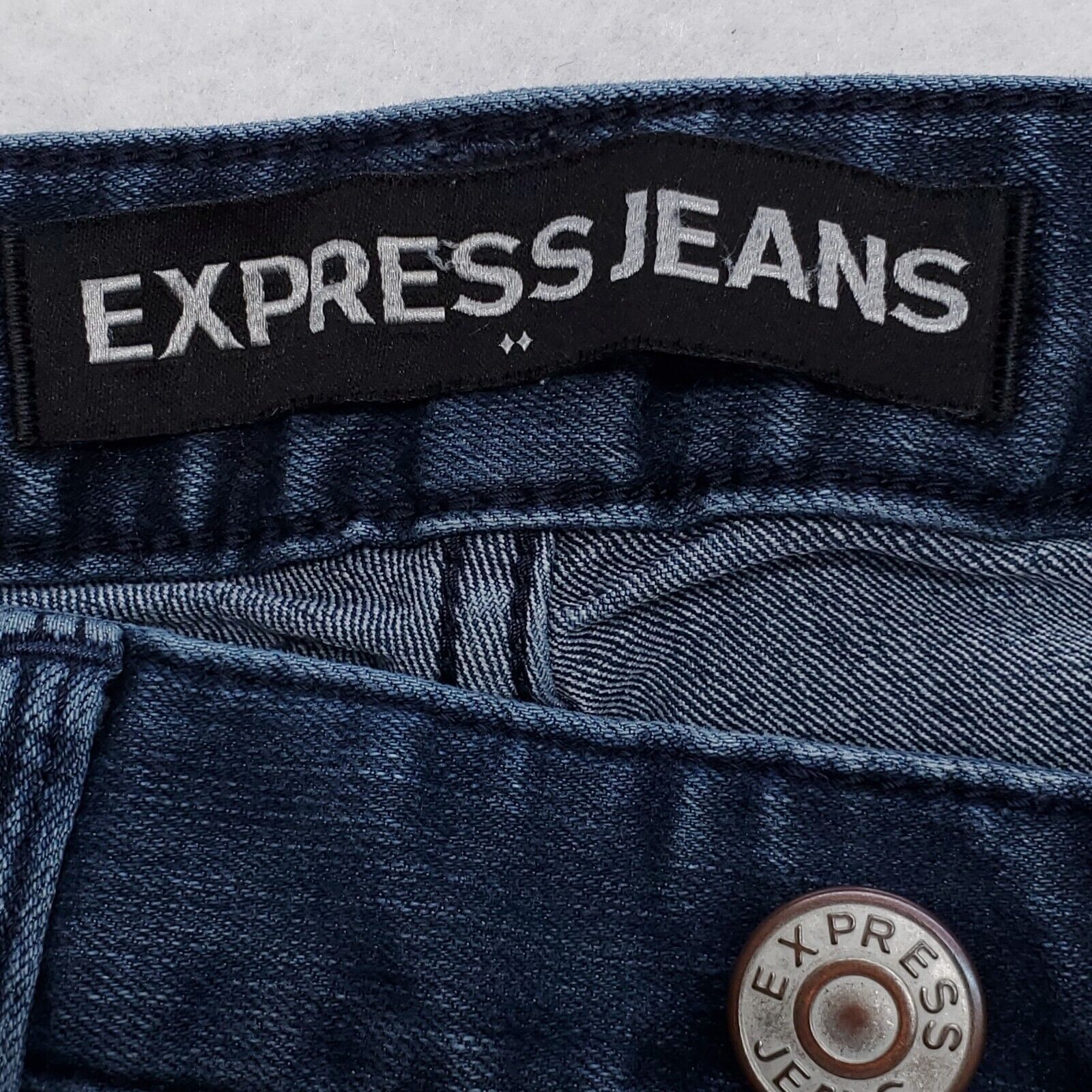 Express Express Legging Low Rise Denim Jeans Womens Size 4R Blue Size 30" / US 8 / IT 44 - 4 Thumbnail