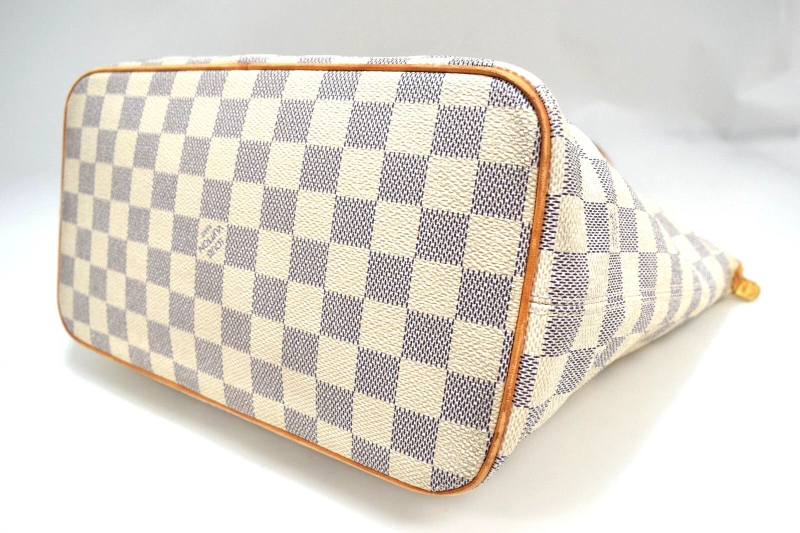 Louis Vuitton Louis Vuitton Saleya PM Damier Azur Canvas Tote Bag N51186 Size ONE SIZE - 9 Thumbnail