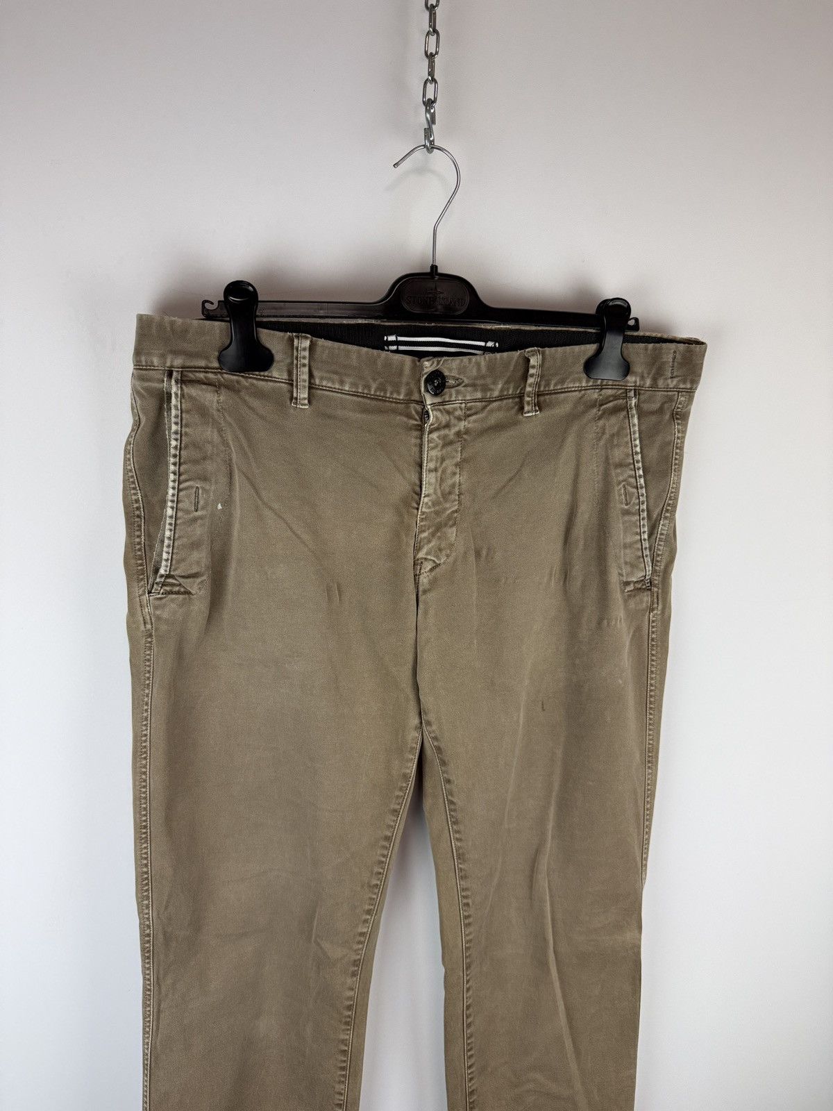 Stone Island Beige Stone Island cargo trousers Size US 36 / EU 52 - 3 Thumbnail