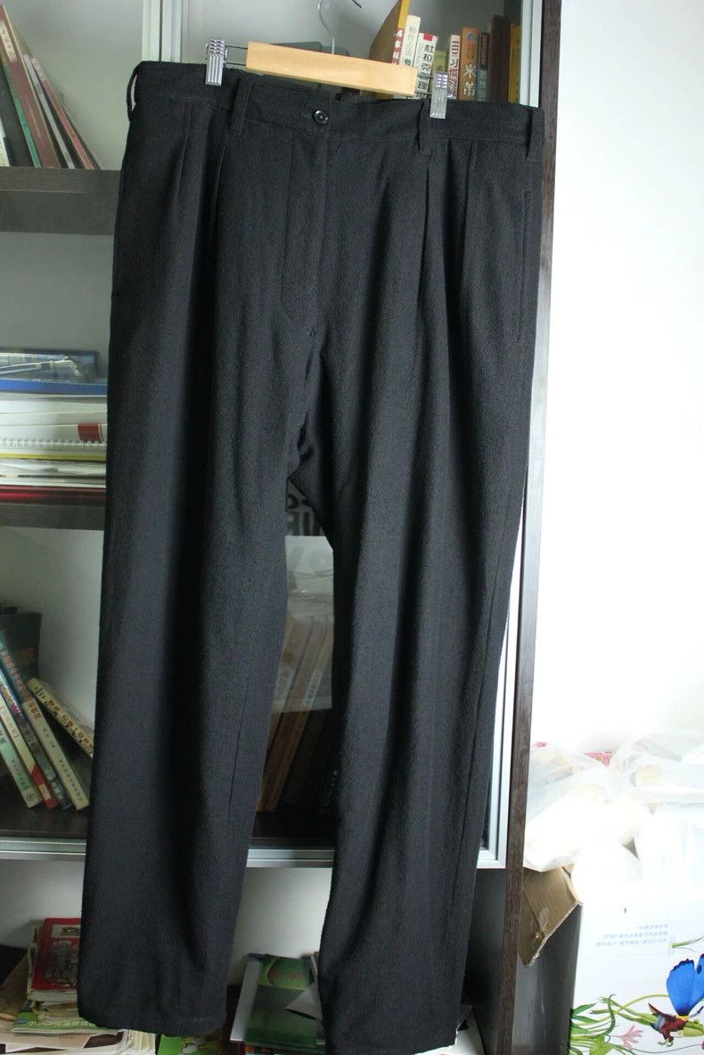 Yohji Yamamoto Yohji Yamamoto size 2 09 Double Pants with Knife Pocket pa Size US 28 / EU 44 - 4 Thumbnail