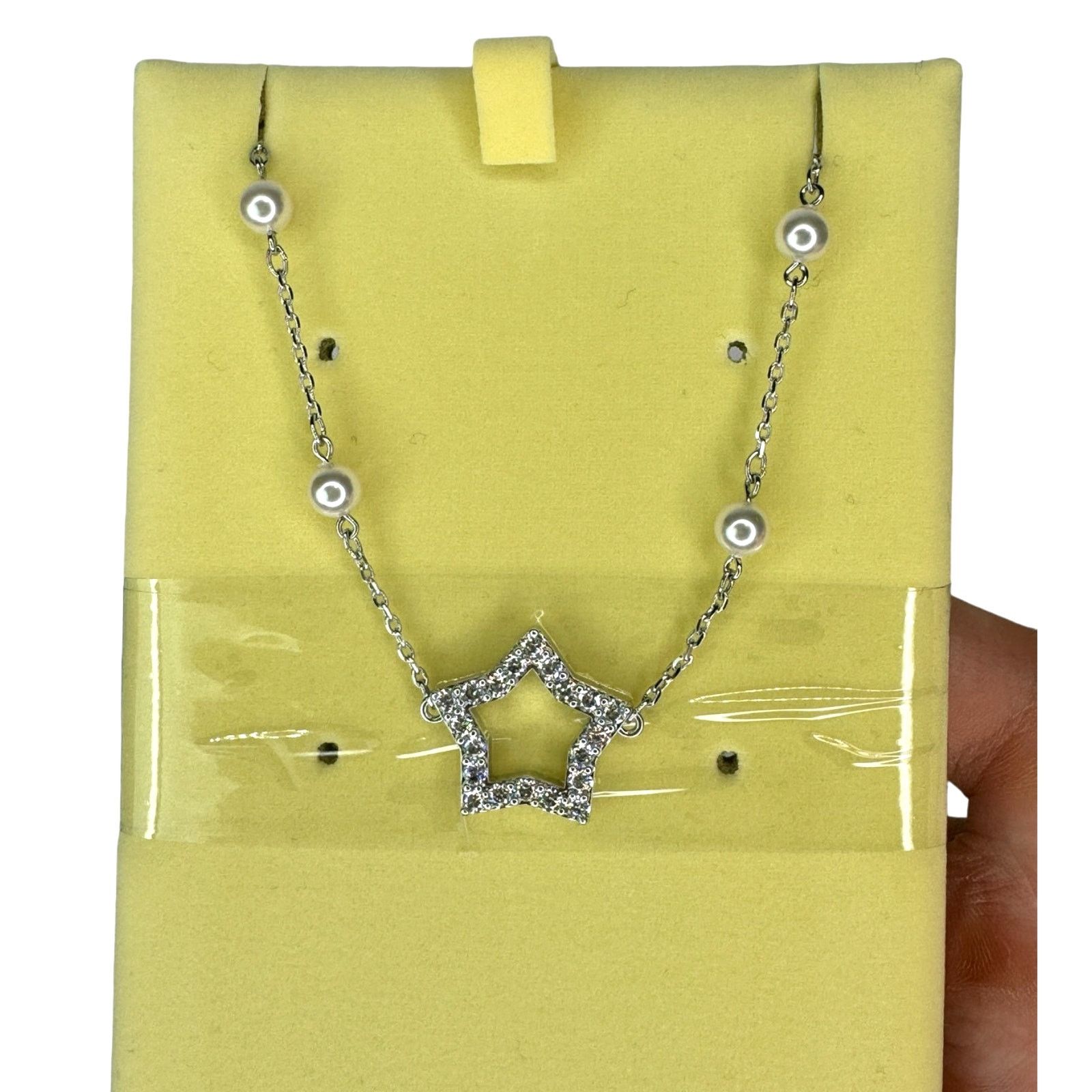 Swarovski Swarovski Stella Necklace (Star, White, Rhodium plated) Size ONE SIZE - 1 Thumbnail
