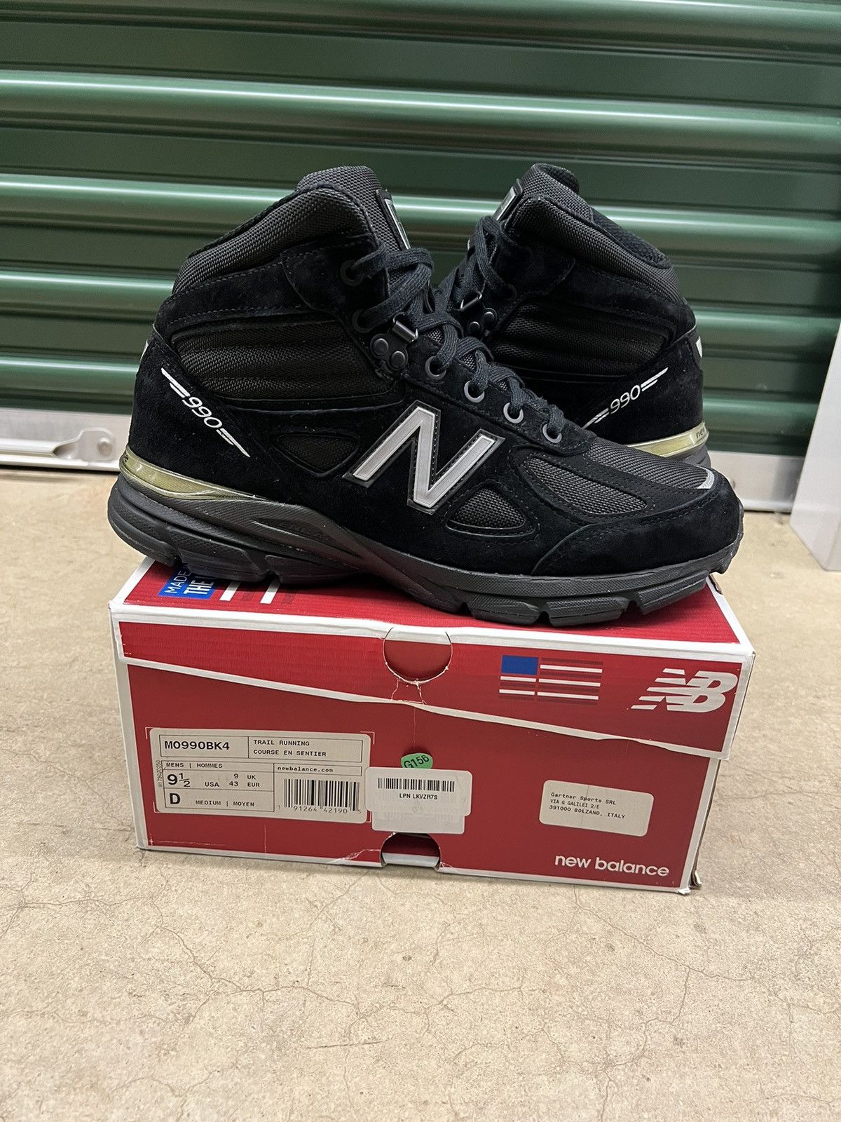 New balance mo990bk4 best sale