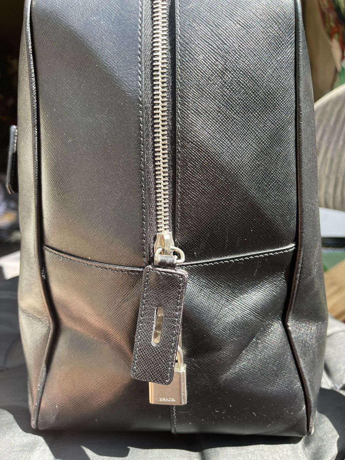 Prada Prada briefcase saffiano black bought in japan Size ONE SIZE - 5 Thumbnail