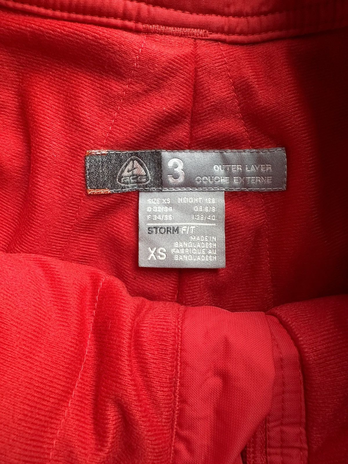 Nike ACG × Vintage Nike ACG Vintage Cargo Ski Pants TNF Size US 28 / EU 44 - 7 Thumbnail
