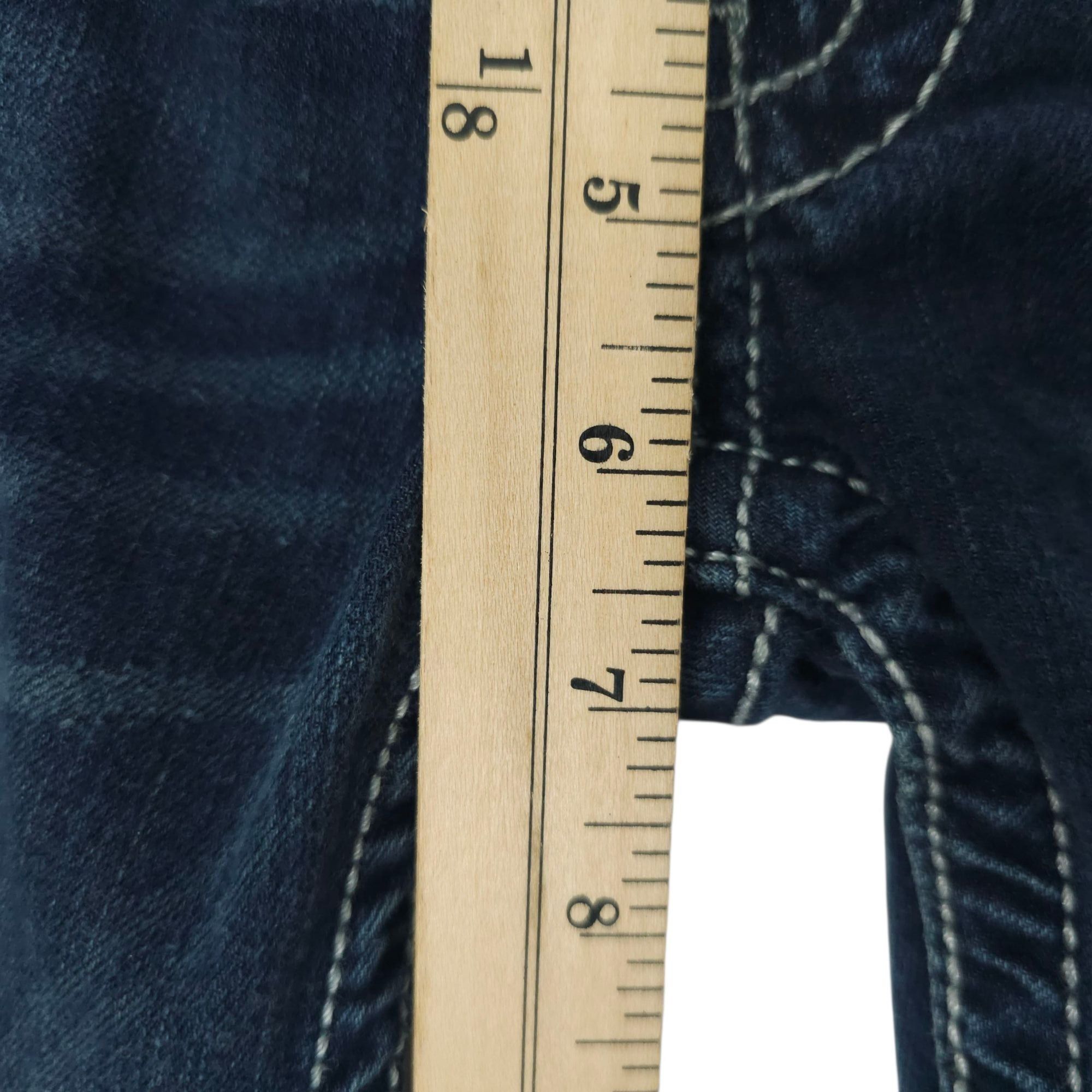 BKE BKE Buckle Starlite Stretch Boot Flare Jeans Womens 27S Low Size 29" - 16 Thumbnail