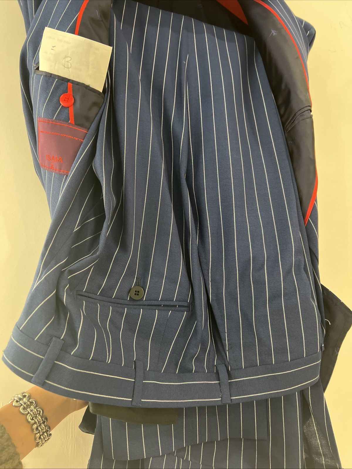 Isaia Isaia Full Suit Size 54R - 5 Thumbnail