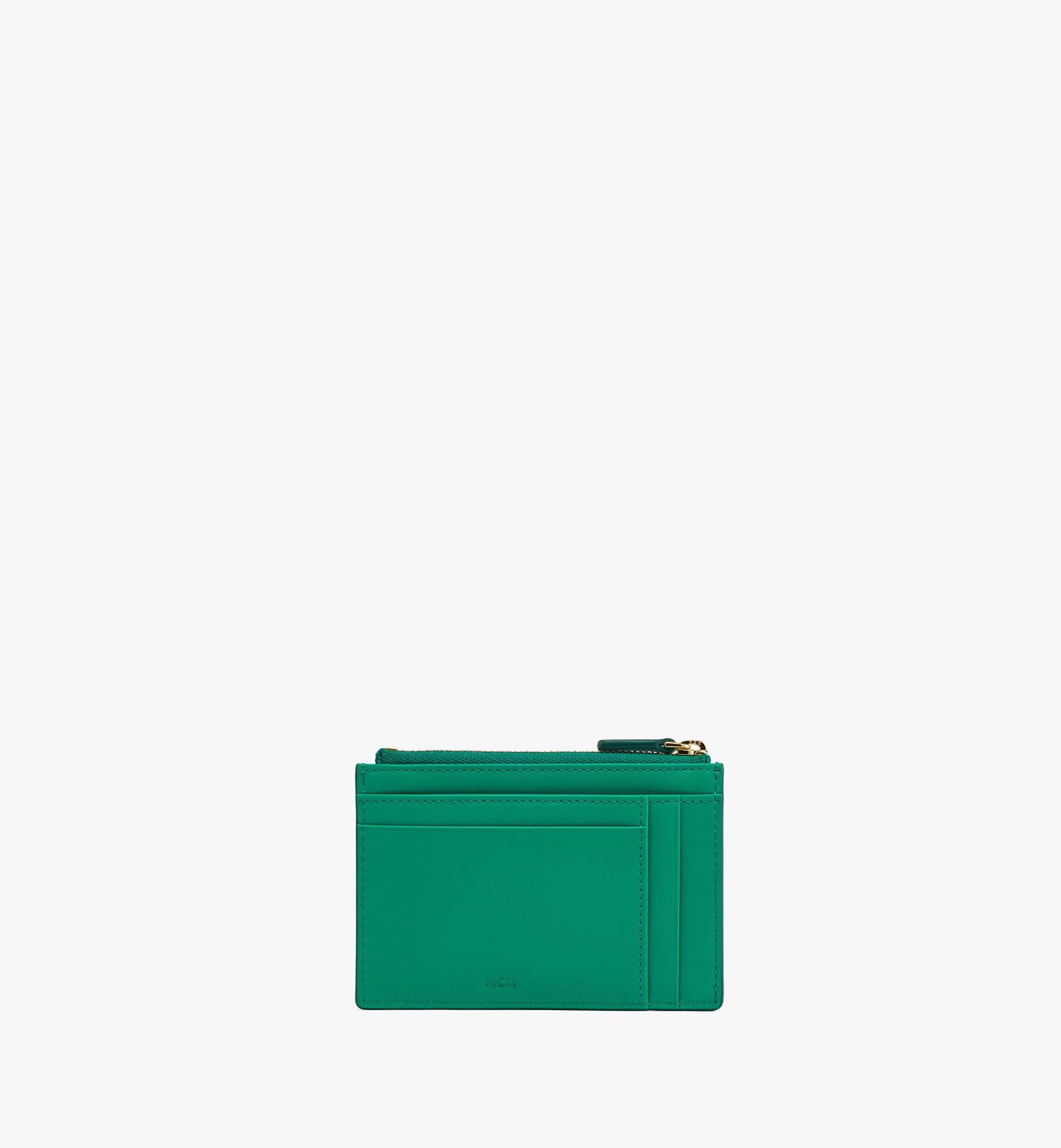 MCM o1mt1gz1224 Size: OS / Card Case in Green Size ONE SIZE - 3 Thumbnail