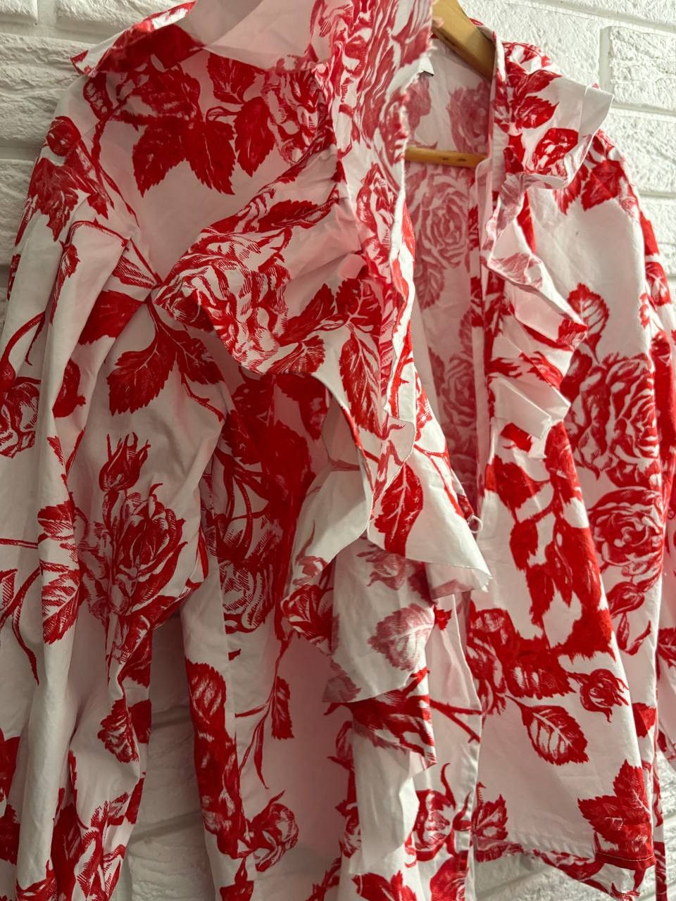 MSGM MSGM women floral printed blouse Milano EST 2009 Size XS / US 0-2 / IT 36-38 - 12 Thumbnail