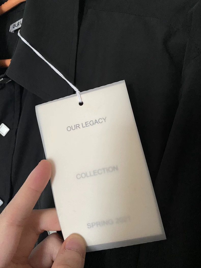 Our Legacy our legacy Elegant shirt with metal buckle 2505-Nextarrow Size US S / EU 44-46 / 1 - 4 Thumbnail