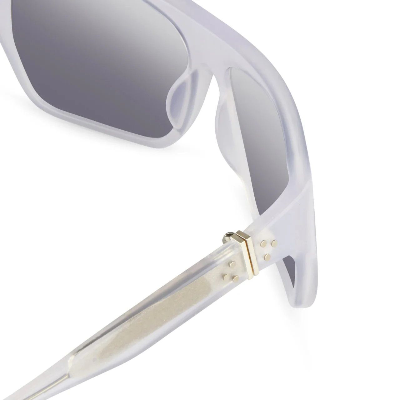 Ann Demeulemeester Ann Demeulemeester Sunglasses Oversized White and Grey Size ONE SIZE - 11 Thumbnail