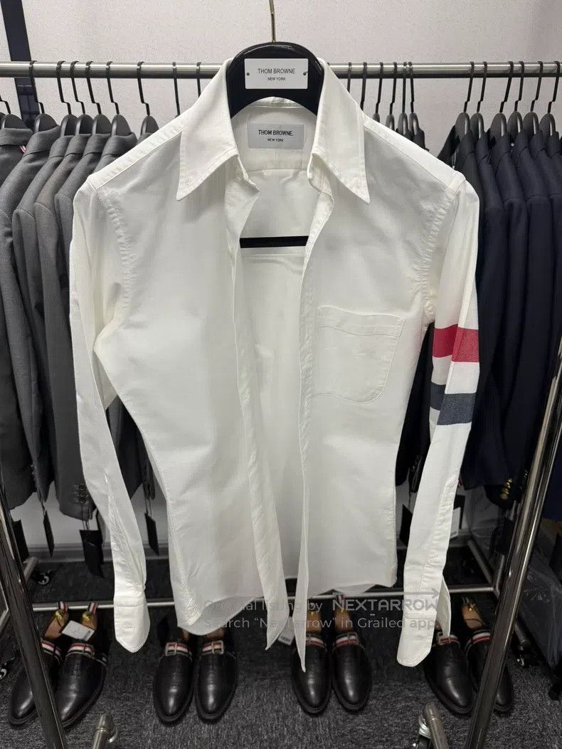 Thom Browne Thom Browne Shirt Size US S / EU 44-46 / 1 - 1 Thumbnail