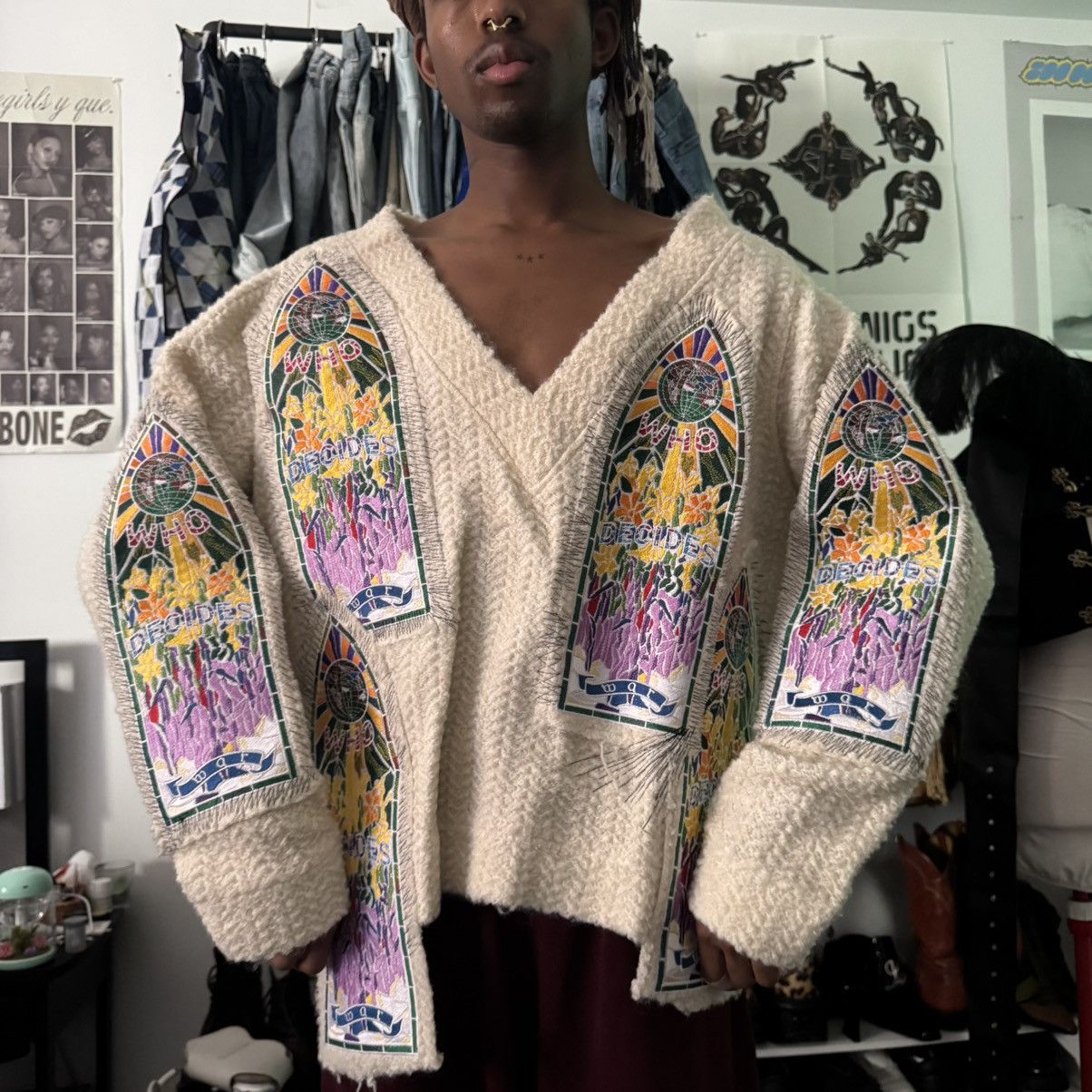 Who Decides War Who decides War Off White Sweater Size US M / EU 48-50 / 2 - 6 Thumbnail