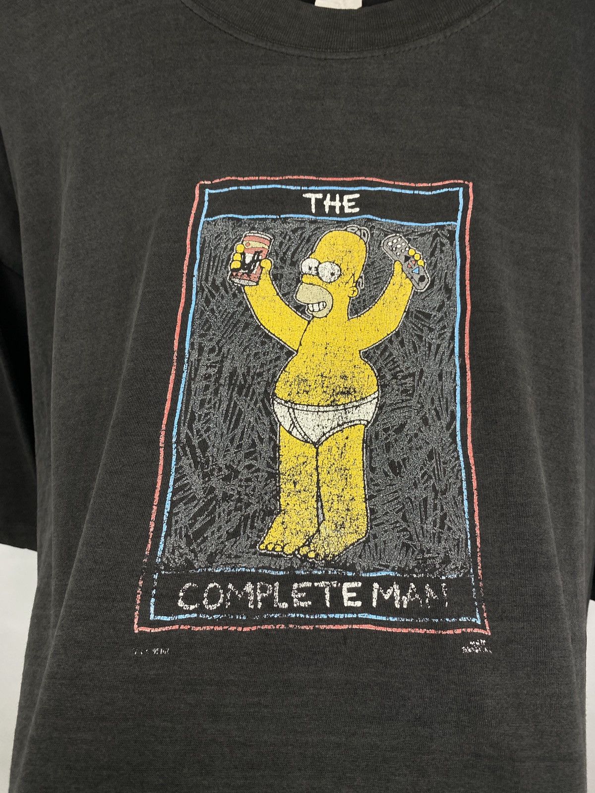 The Simpsons 🇺🇸 Vintage 90s Homer Simpson Matt Groening The Simpsons T-Shi Size US XL / EU 56 / 4 - 6 Thumbnail