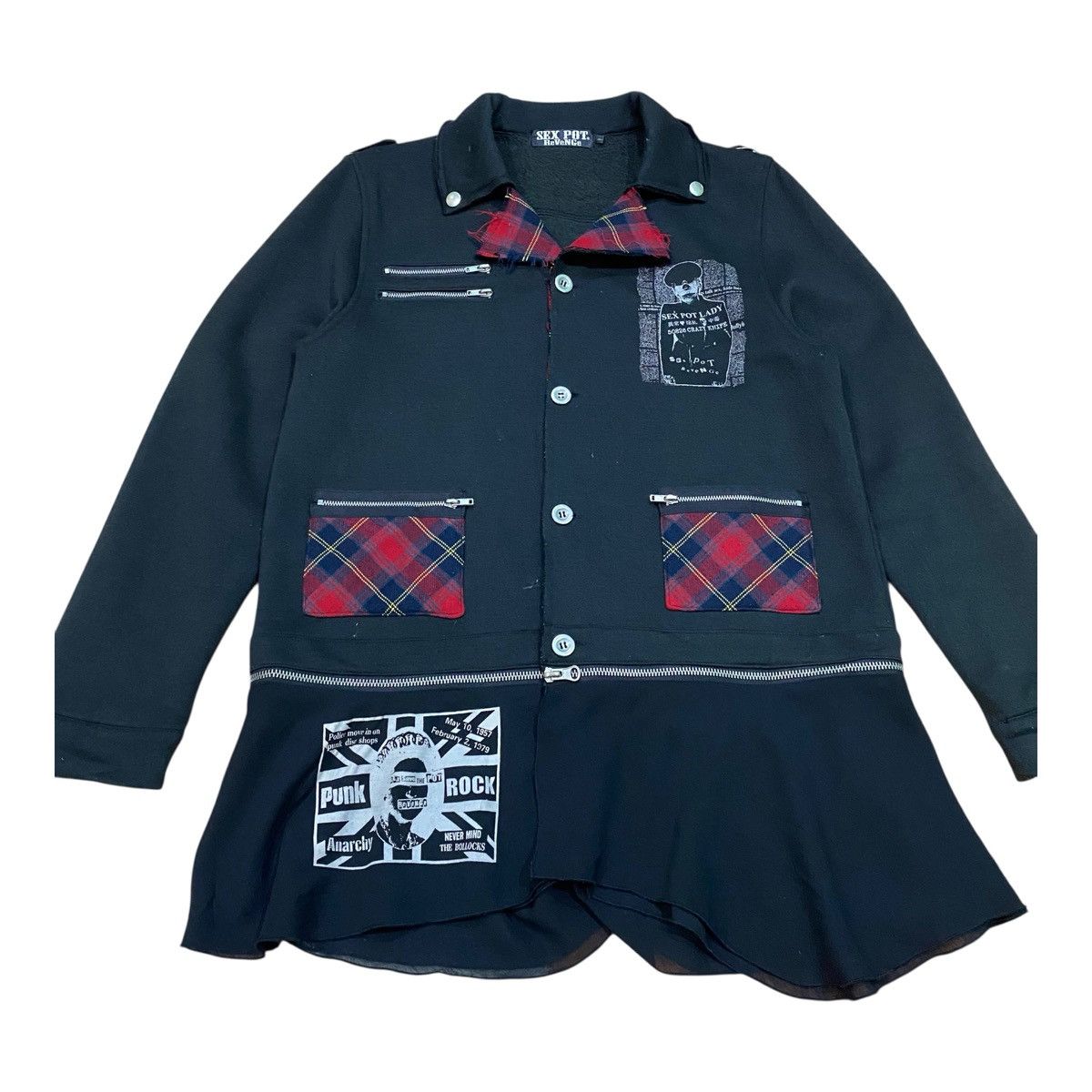 Sex Pot ReVeNGe ☀️Sex Pot Revange punk gothic jacket woman Size M / US 6-8 / IT 42-44 - 5 Thumbnail