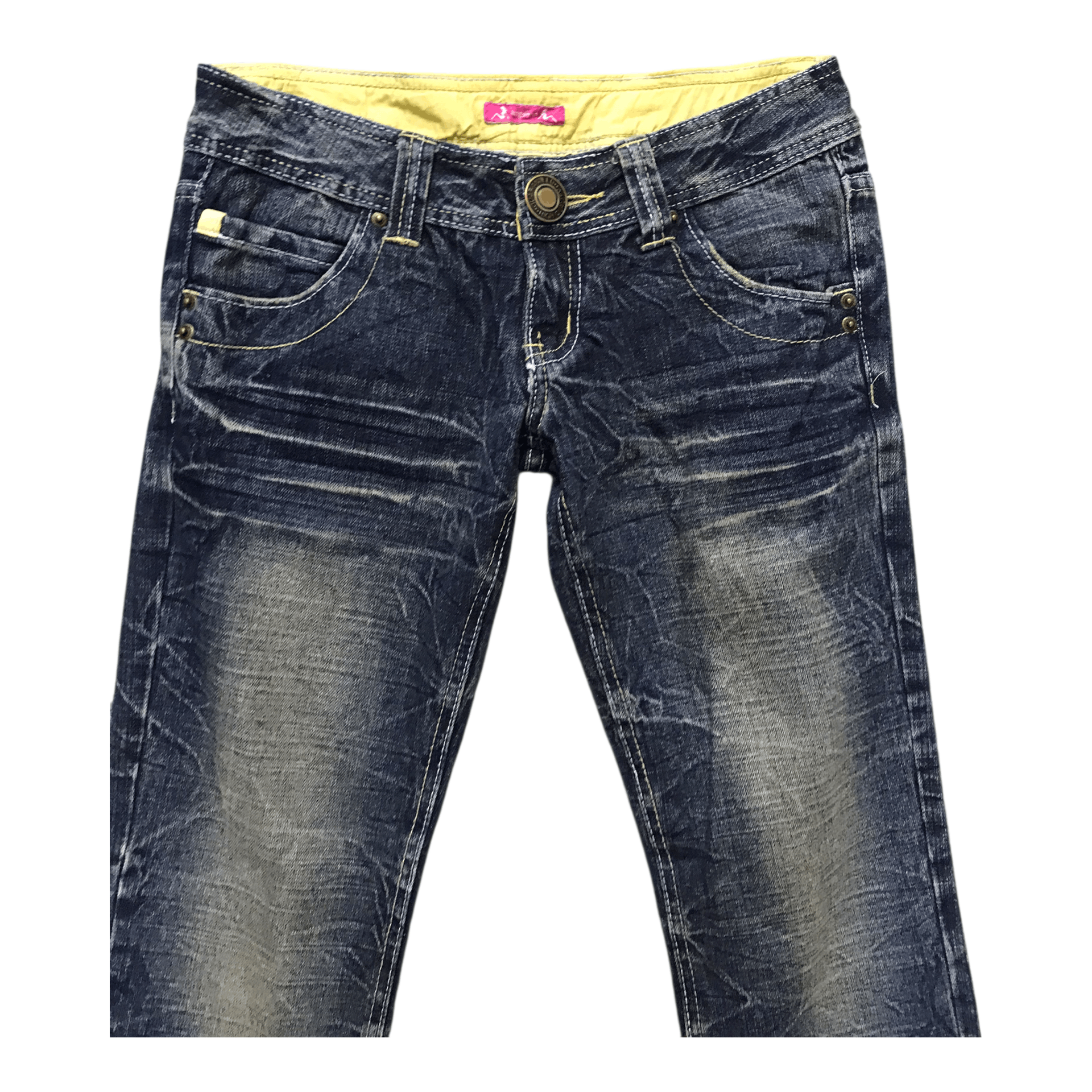Japanese Brand Flare Angelina Denim Pant Size US 30 / EU 46 - 5 Thumbnail