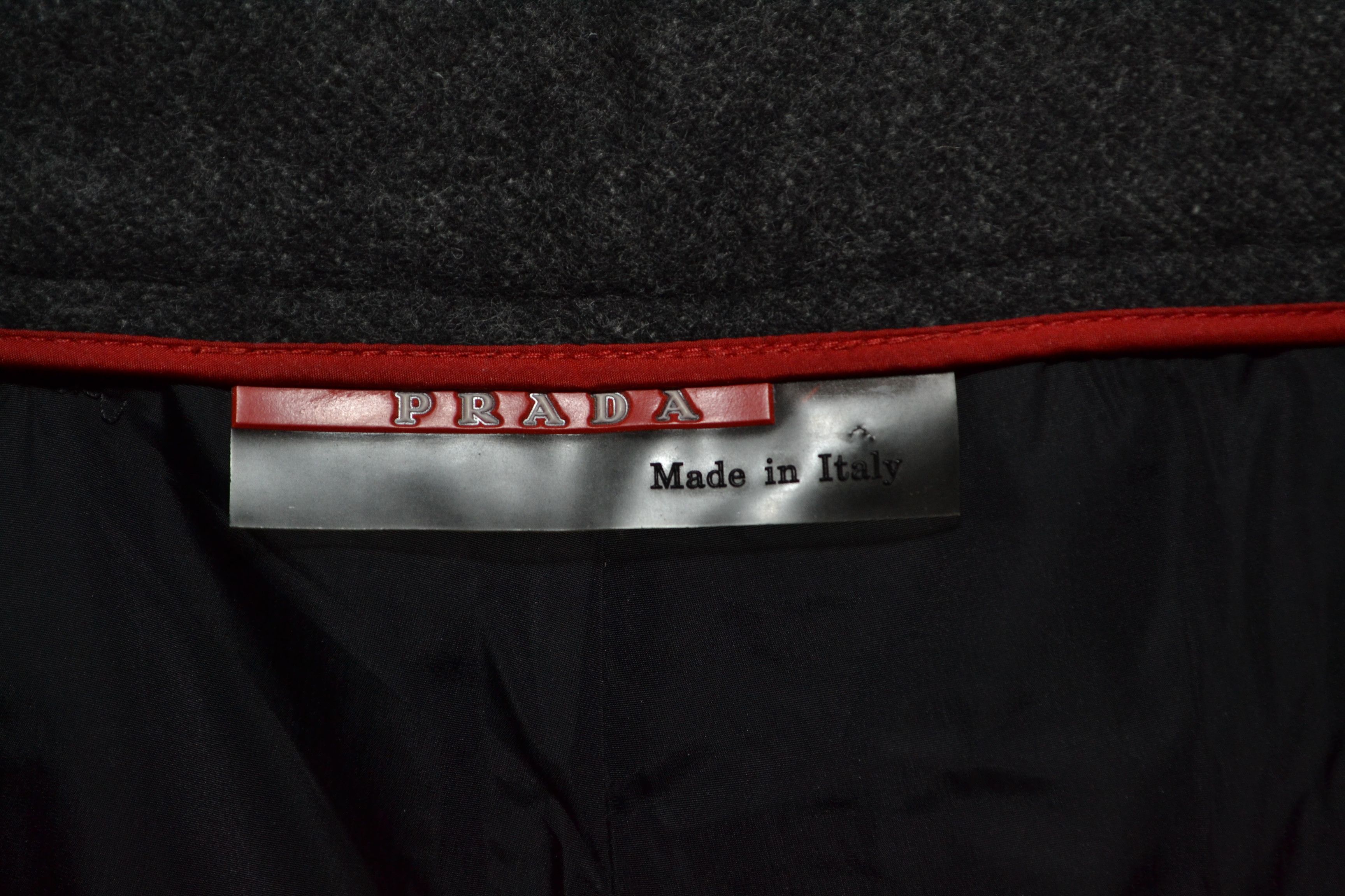 Prada Prada Sport Wool Pants 52 Italy Straight-Baggy Fit Size US 36 / EU 52 - 11 Thumbnail