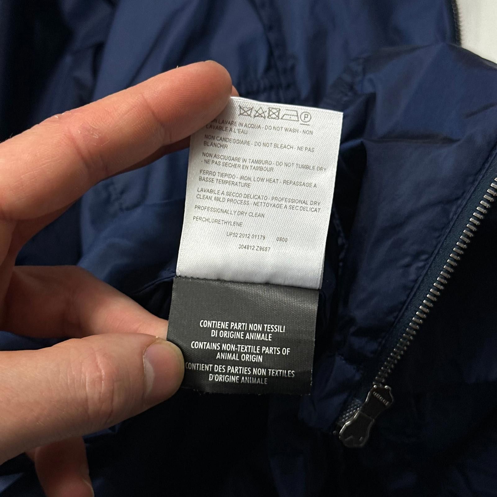 Gucci Gucci 2012 Blue Stripe Seam Nylon Shimmer Jacket - IT50 M/L Size US M / EU 48-50 / 2 - 9 Thumbnail