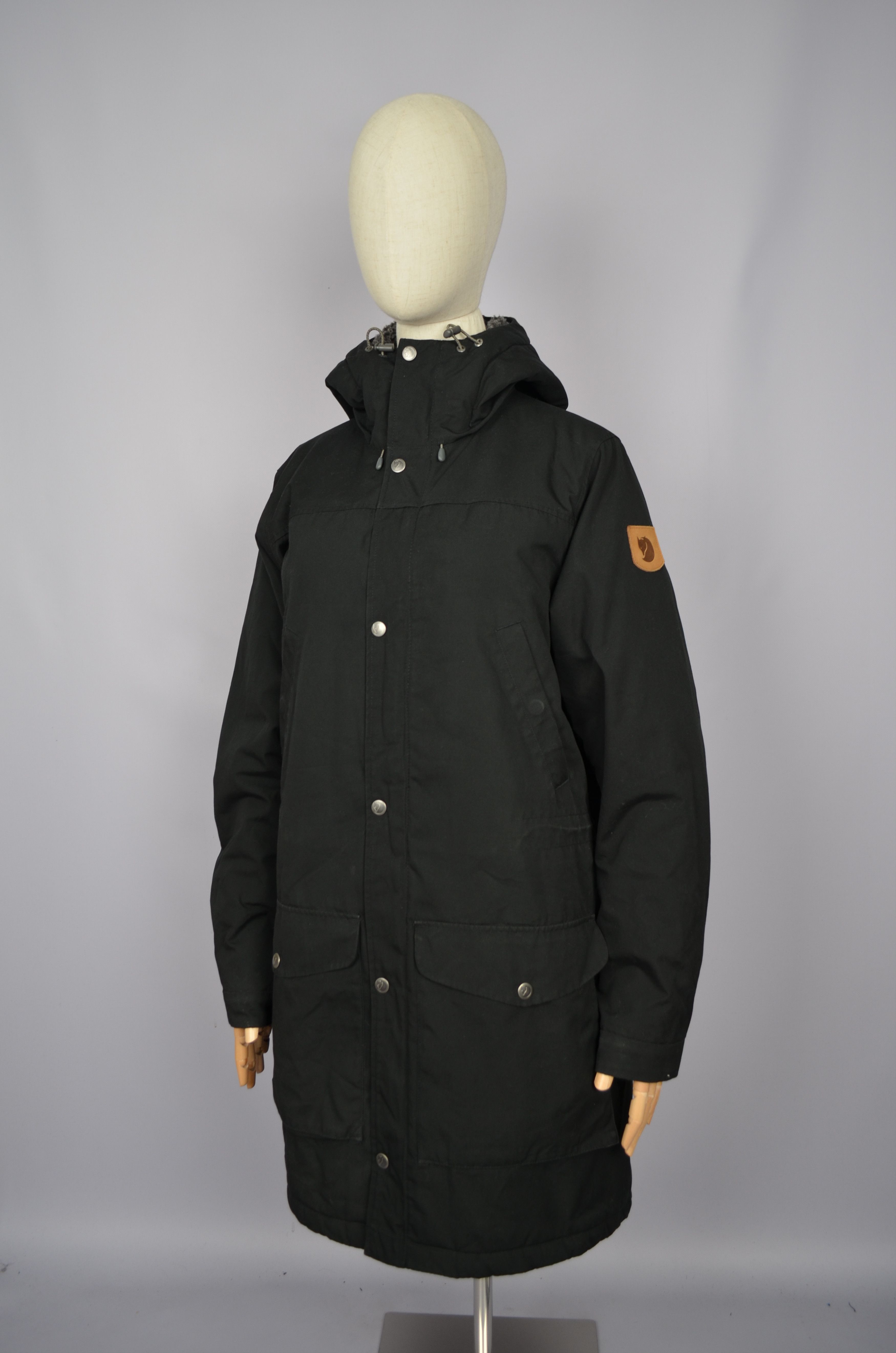 Fjallraven Fjallraven Greenland Winter Parka Black G-1000 Jacket Size L Size L / US 10 / IT 46 - 1 Thumbnail