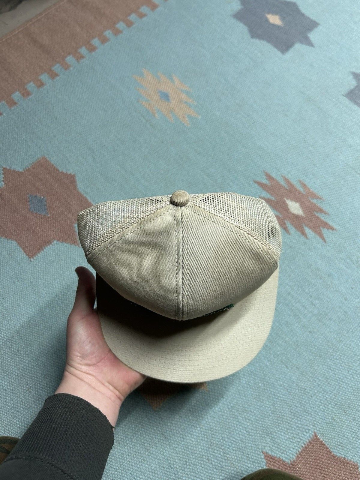 Vintage Vtg k products trucker hat Eptam patch farm feed USA made Size ONE SIZE - 3 Thumbnail