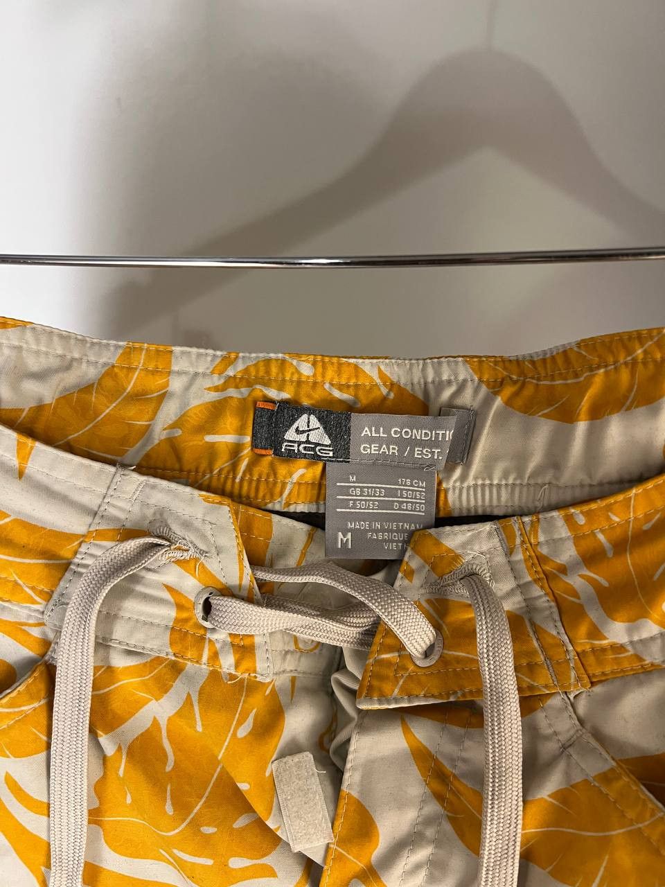 Nike ACG VINTAGE NIKE ACG RETRO DESIGNER SURF SHORTS DRILL Y2K 90s Size US 32 / EU 48 - 15 Thumbnail