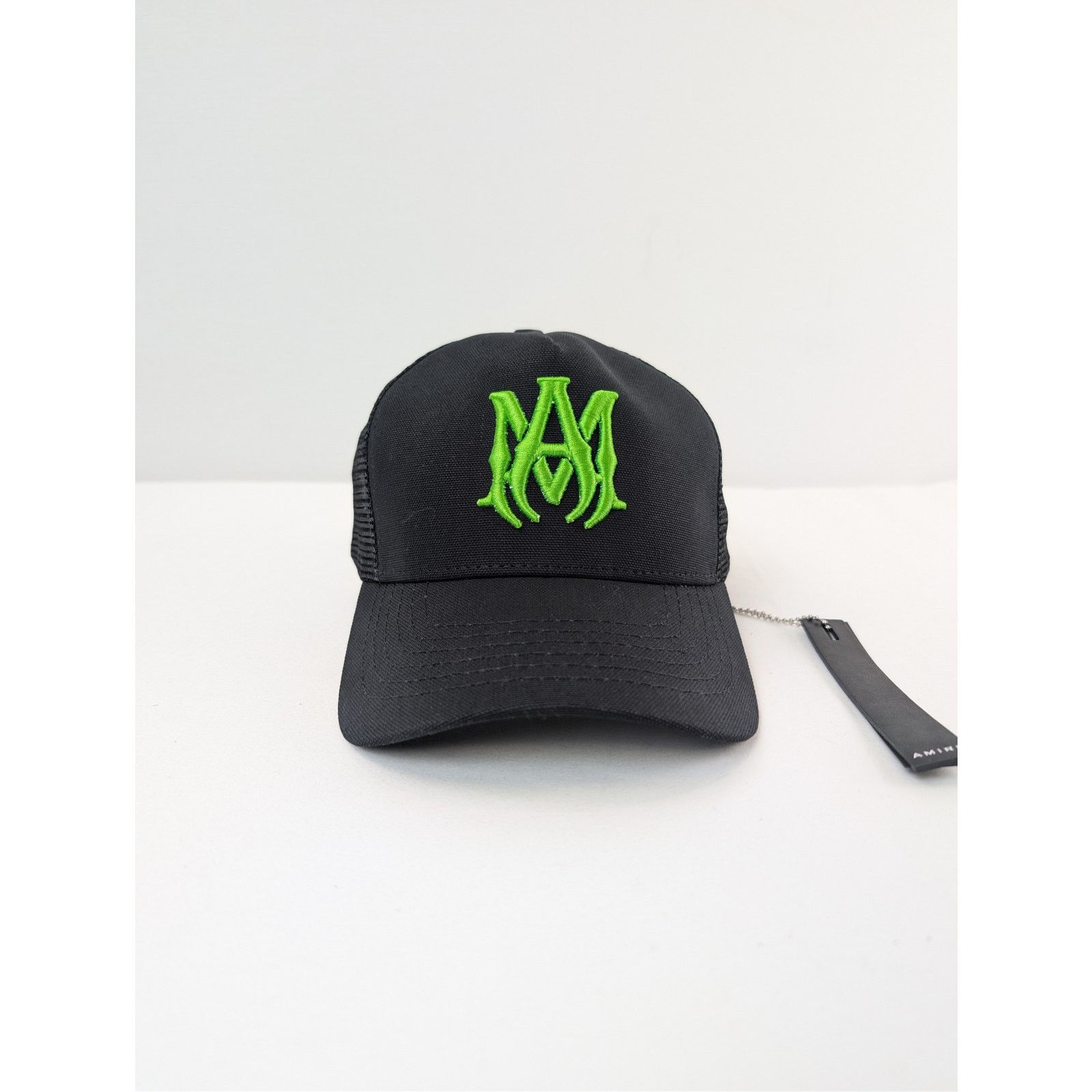 Amiri o1rshd1 Q:16 / Size: OS / MA Logo Trucker Cap / Hat in Black Size ONE SIZE - 1 Thumbnail
