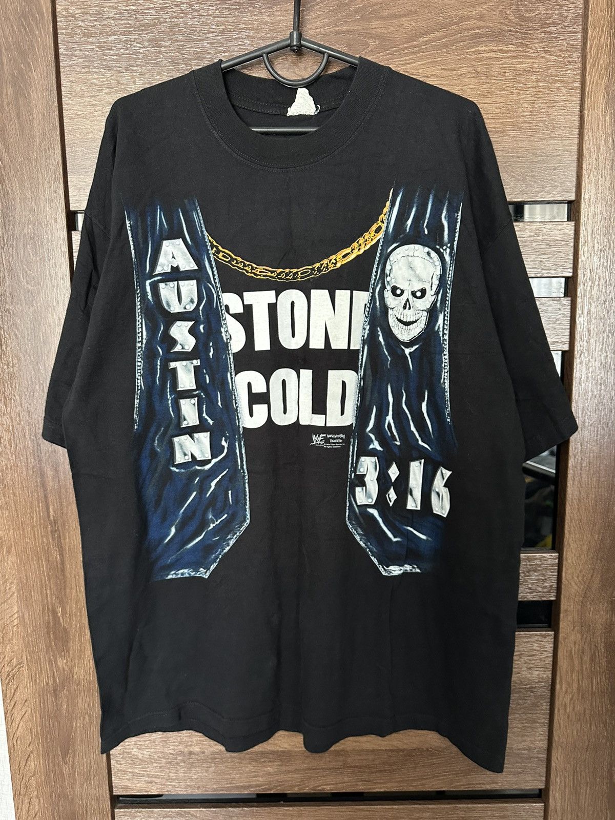 WWE 1999 Steeve Austin Stone Cold Vintage T-Shirt WWE Size US L / EU 52-54 / 3 - 2 Thumbnail